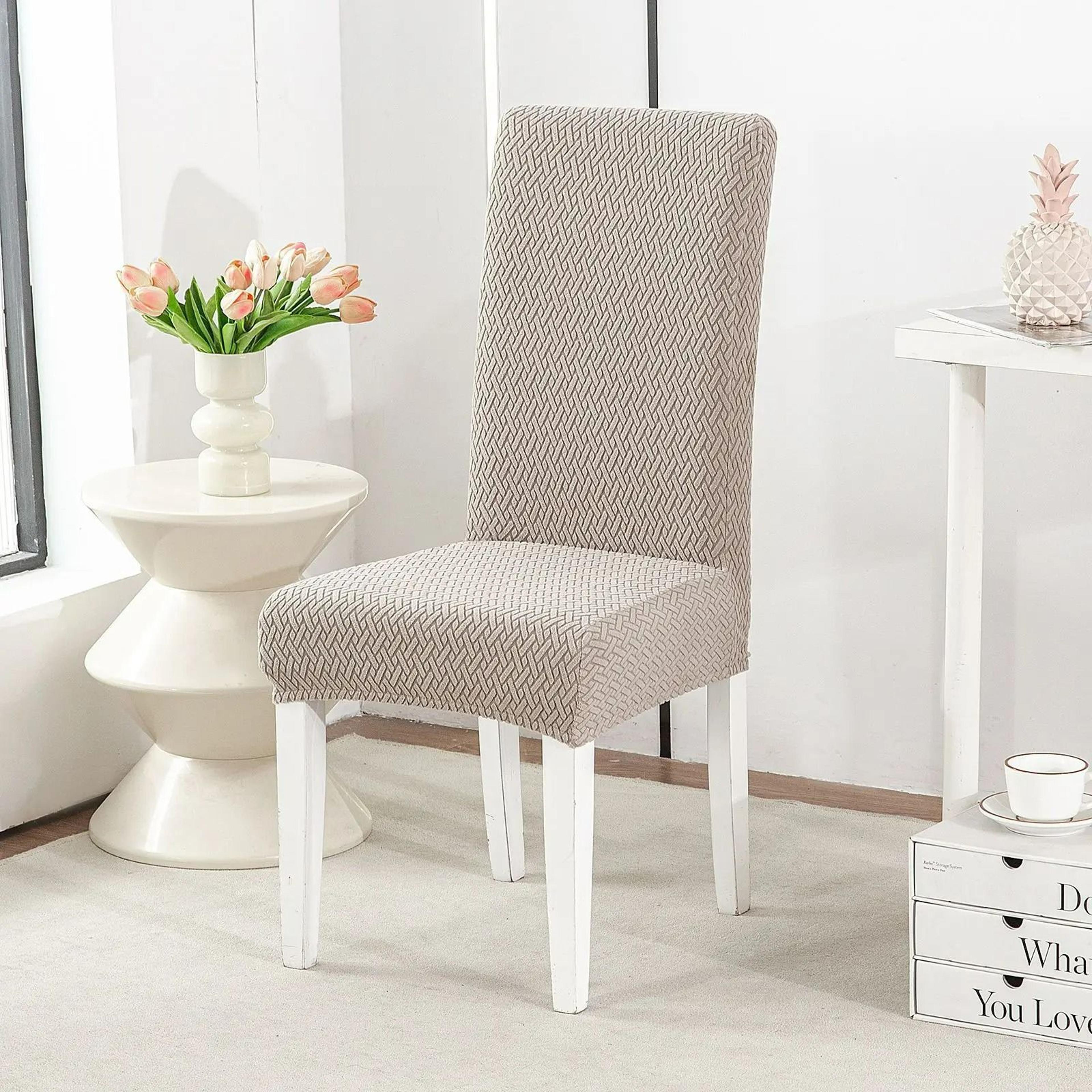 Polar Fleece Universal Stretch Dining Chair Cover 3