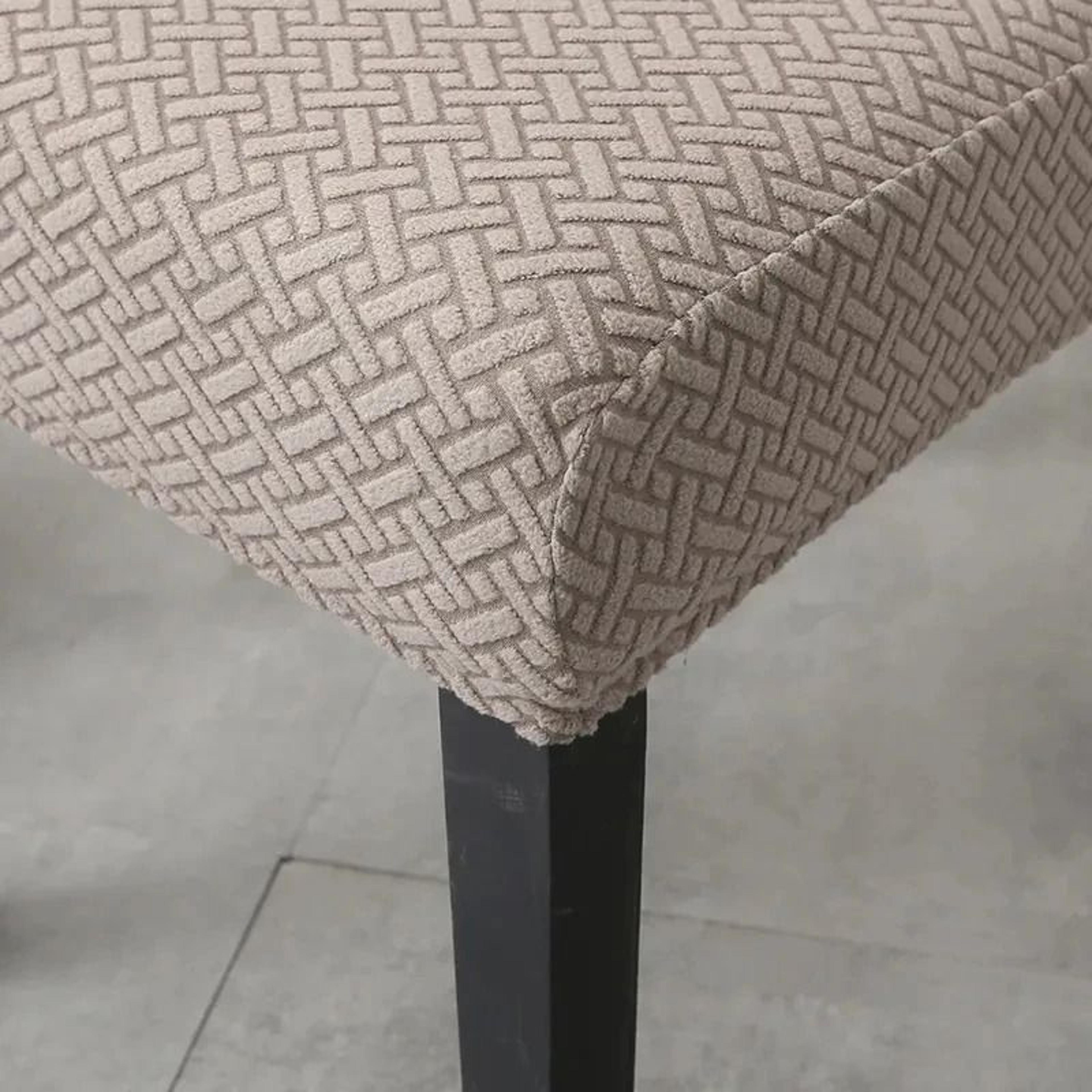 Polar Fleece Universal Stretch Dining Chair Cover 5