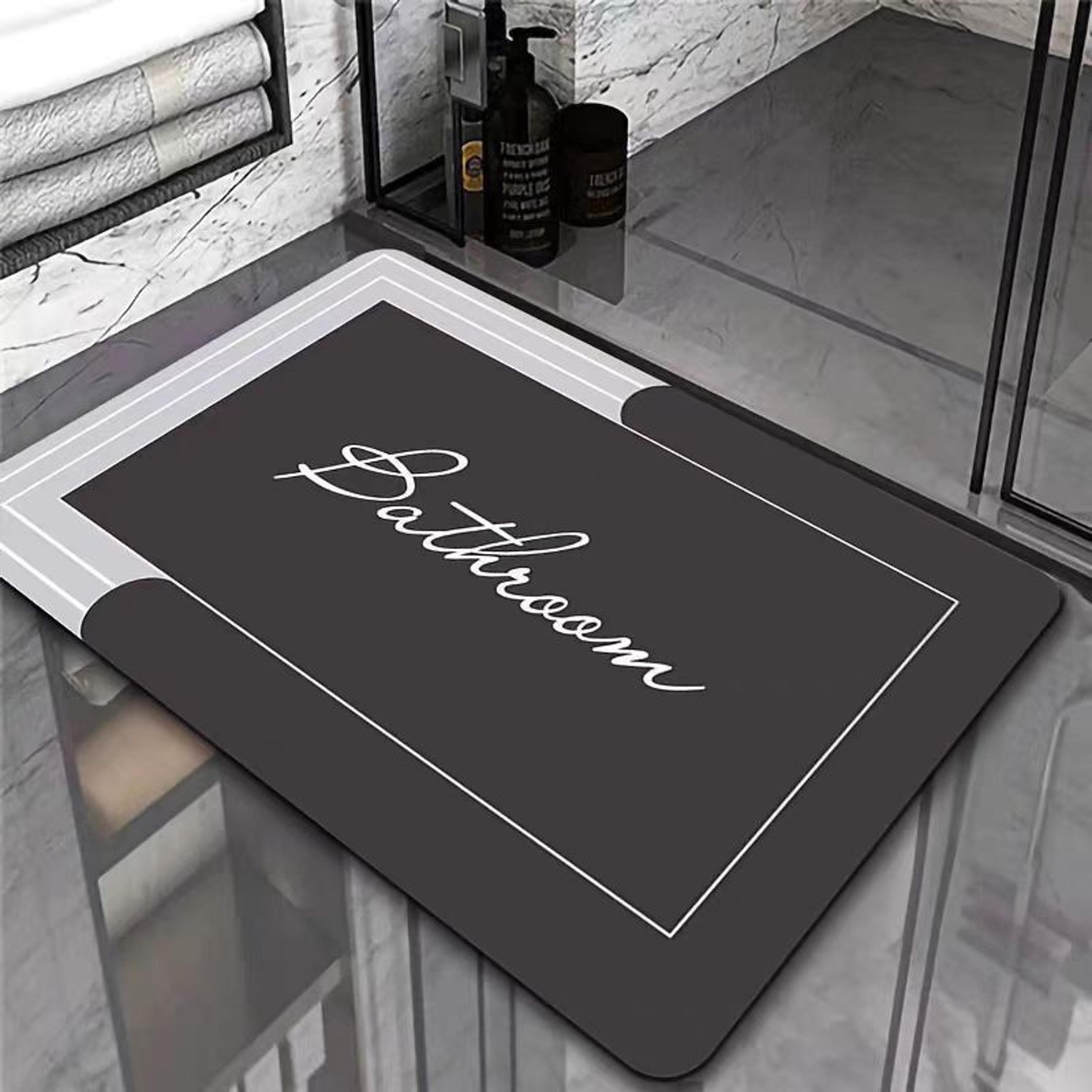 Simple Modern Diatomite Absorbent NonSlip Floor Mat 6