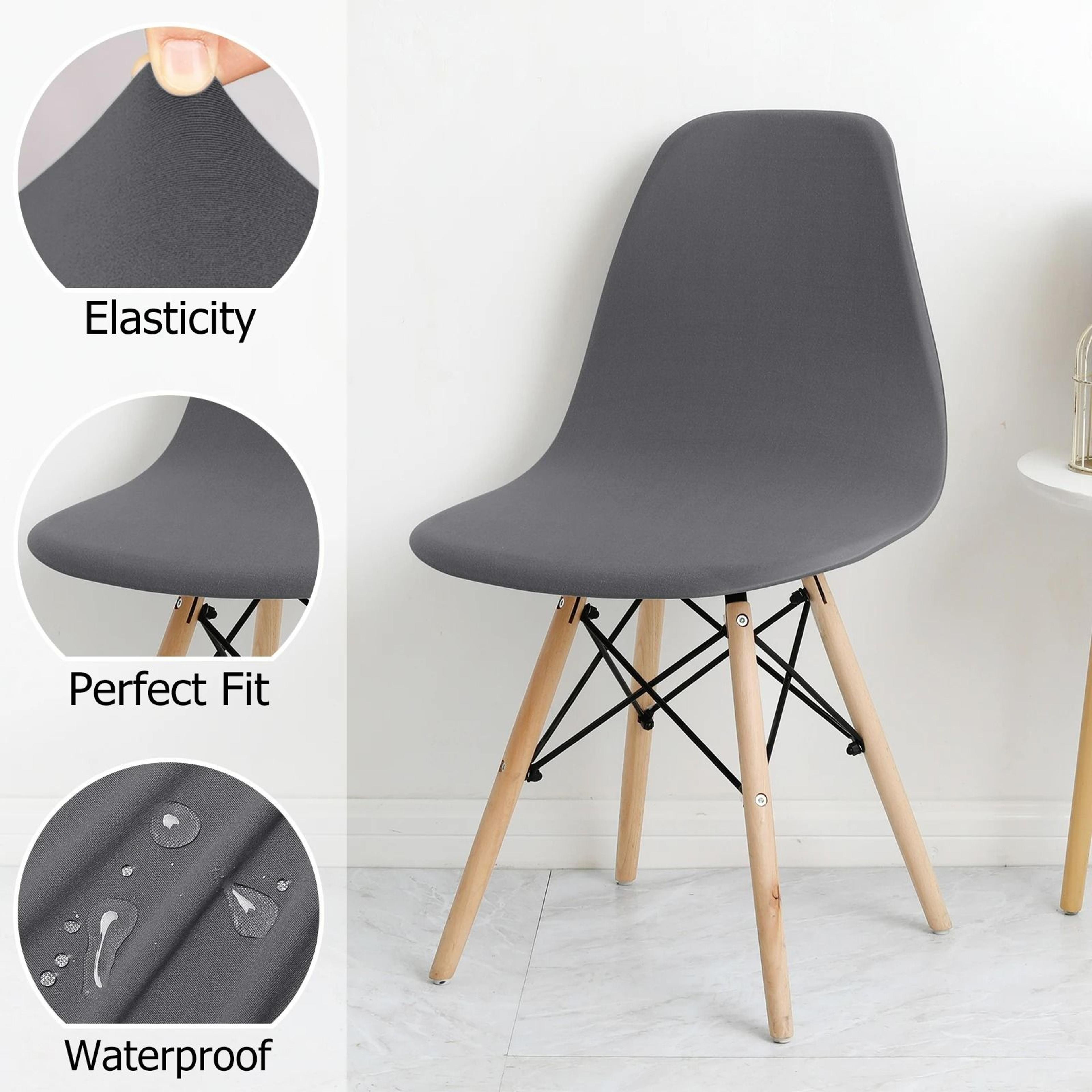 Waterproof Elastic ShortBack Shell Chair Cover 3