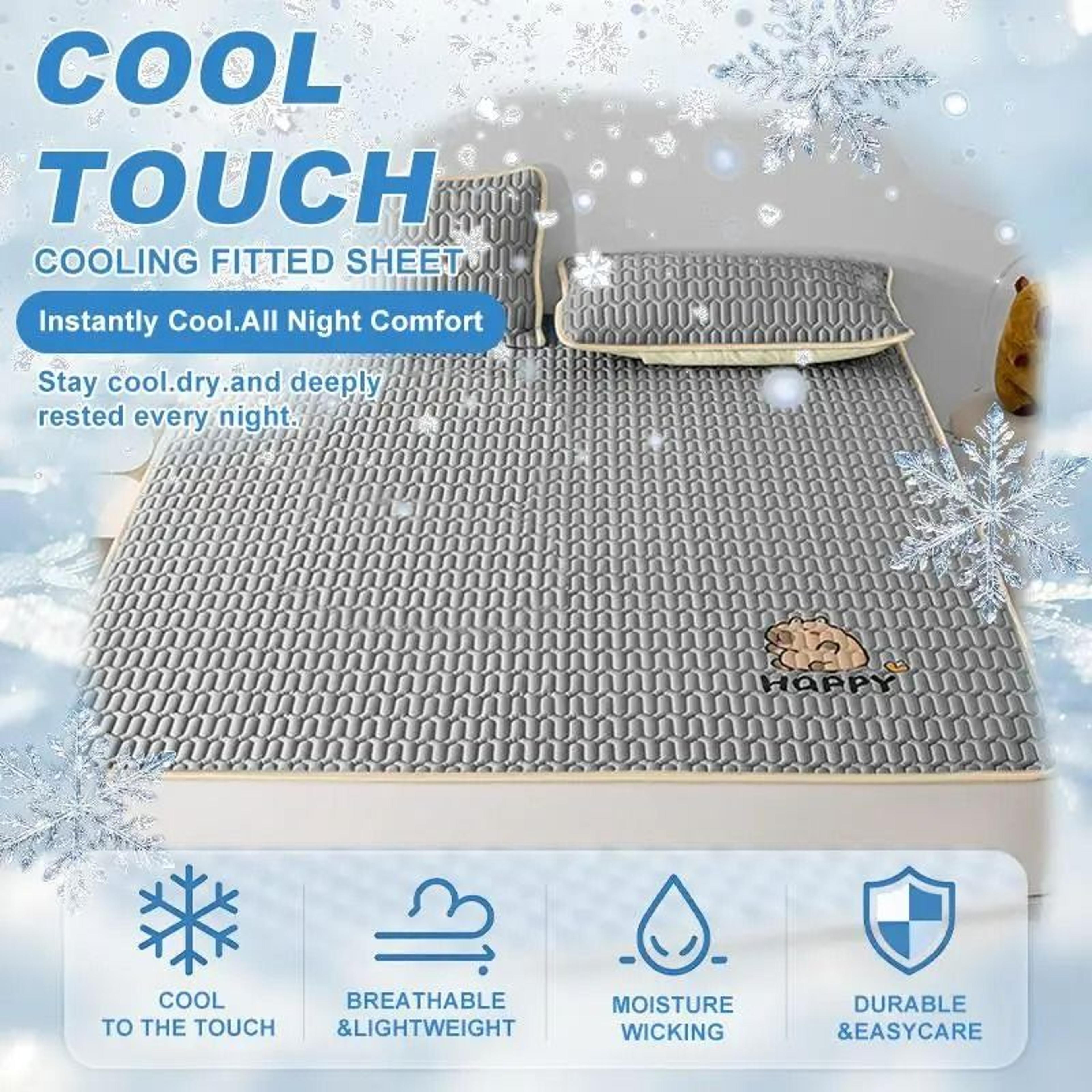 Breathable Latex Cooling Mat  SkinFriendly Sleeping Pad 6