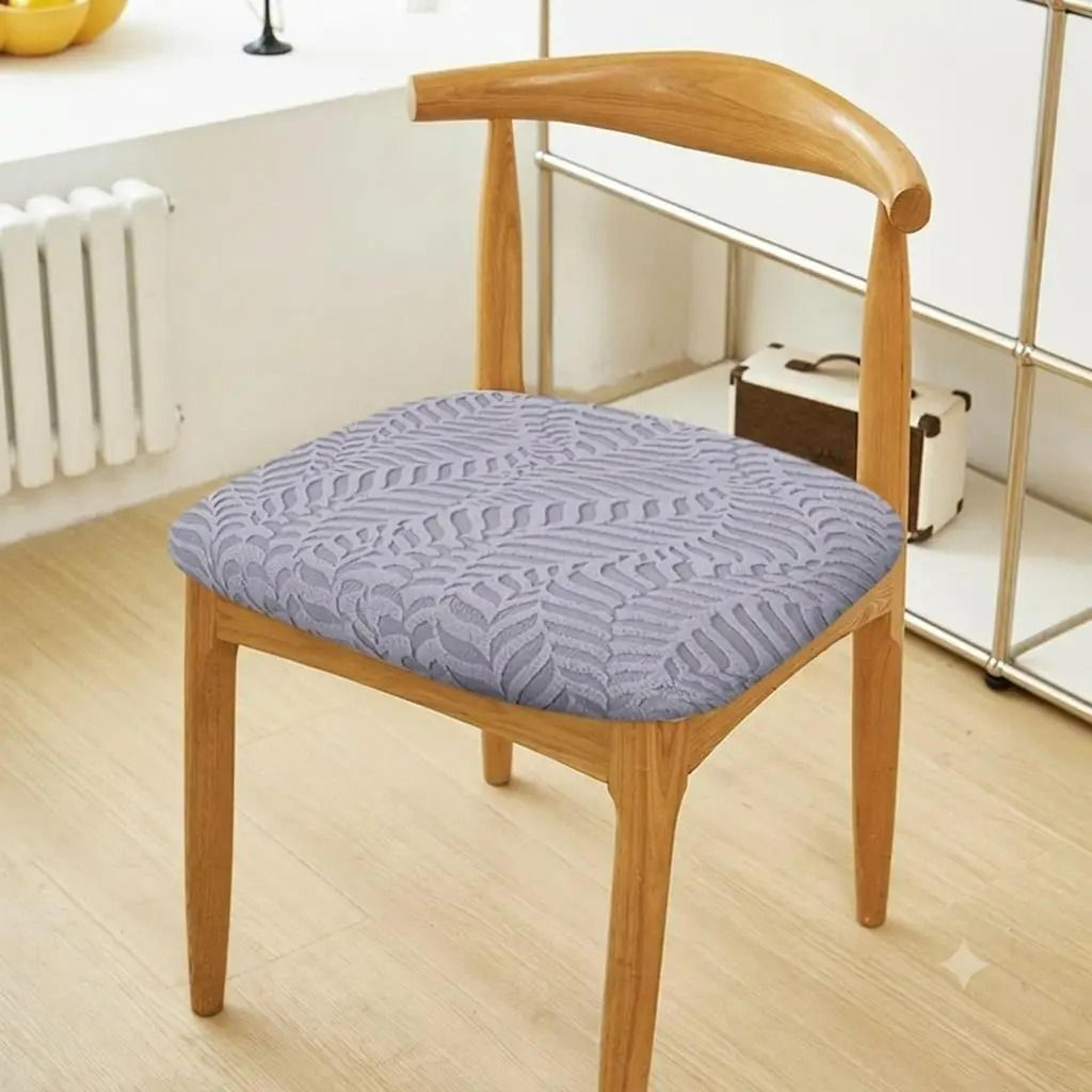 New Jacquard Elastic Universal Dining Chair Cover 8