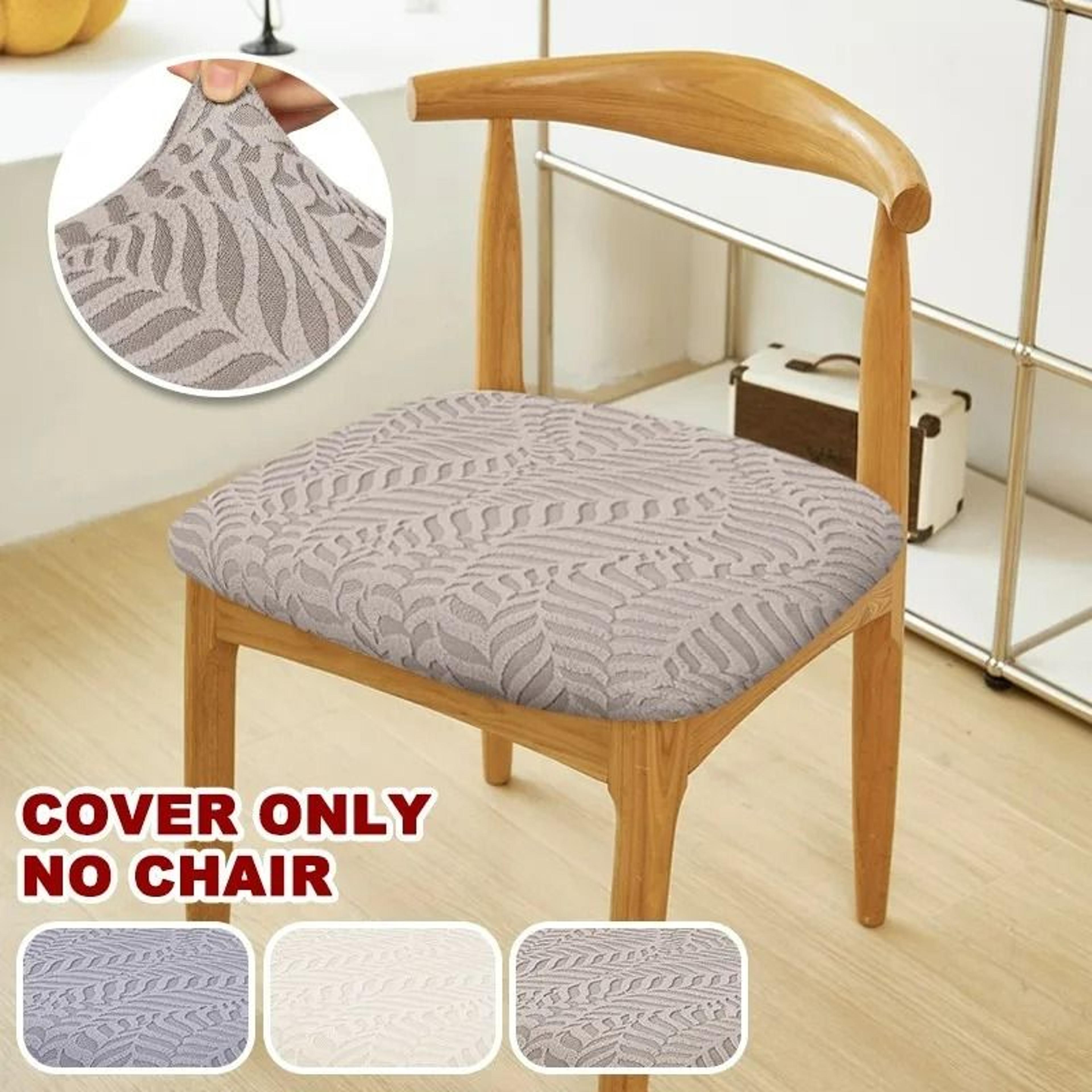 New Jacquard Elastic Universal Dining Chair Cover 1
