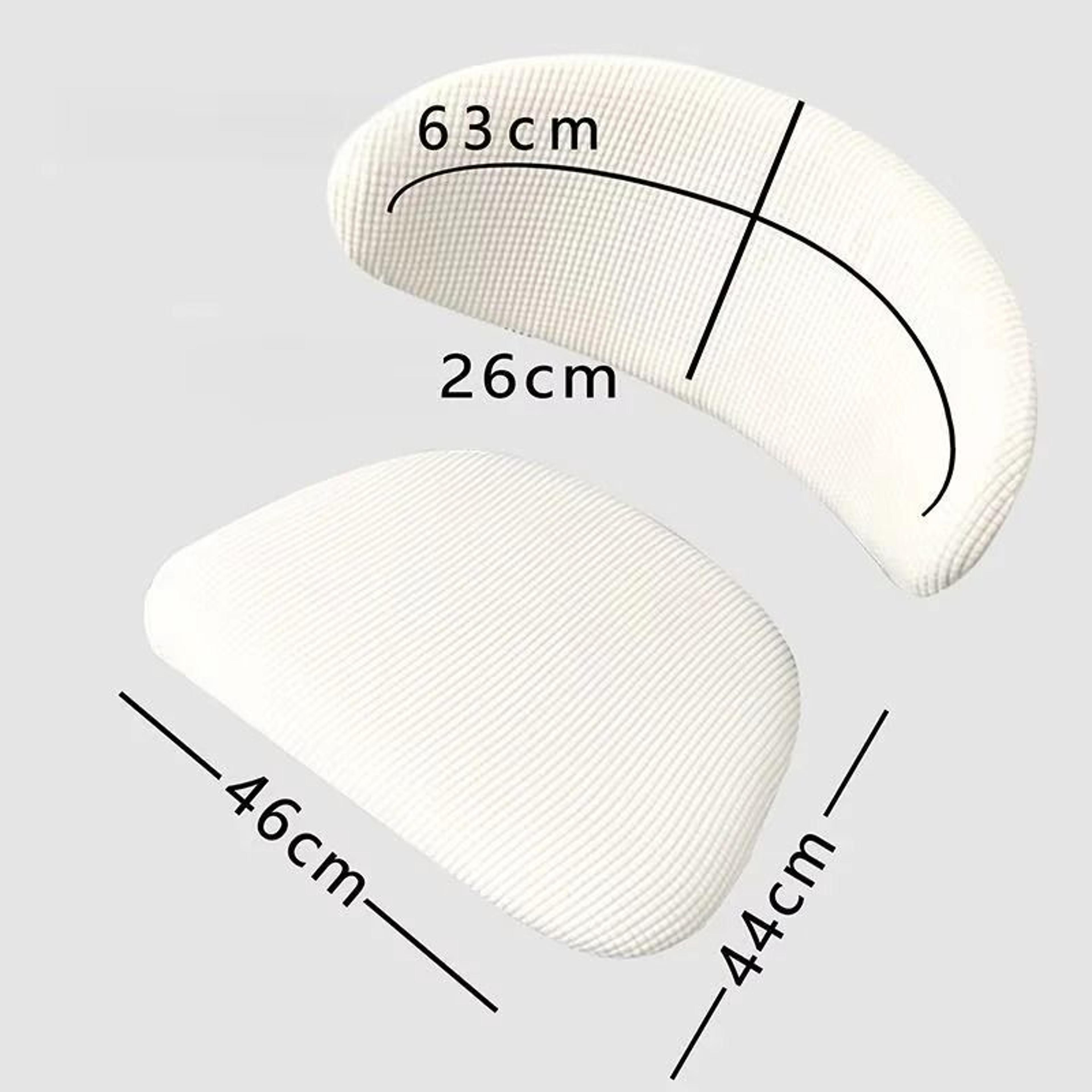 CShaped Backrest Split Chair Cover Set 1