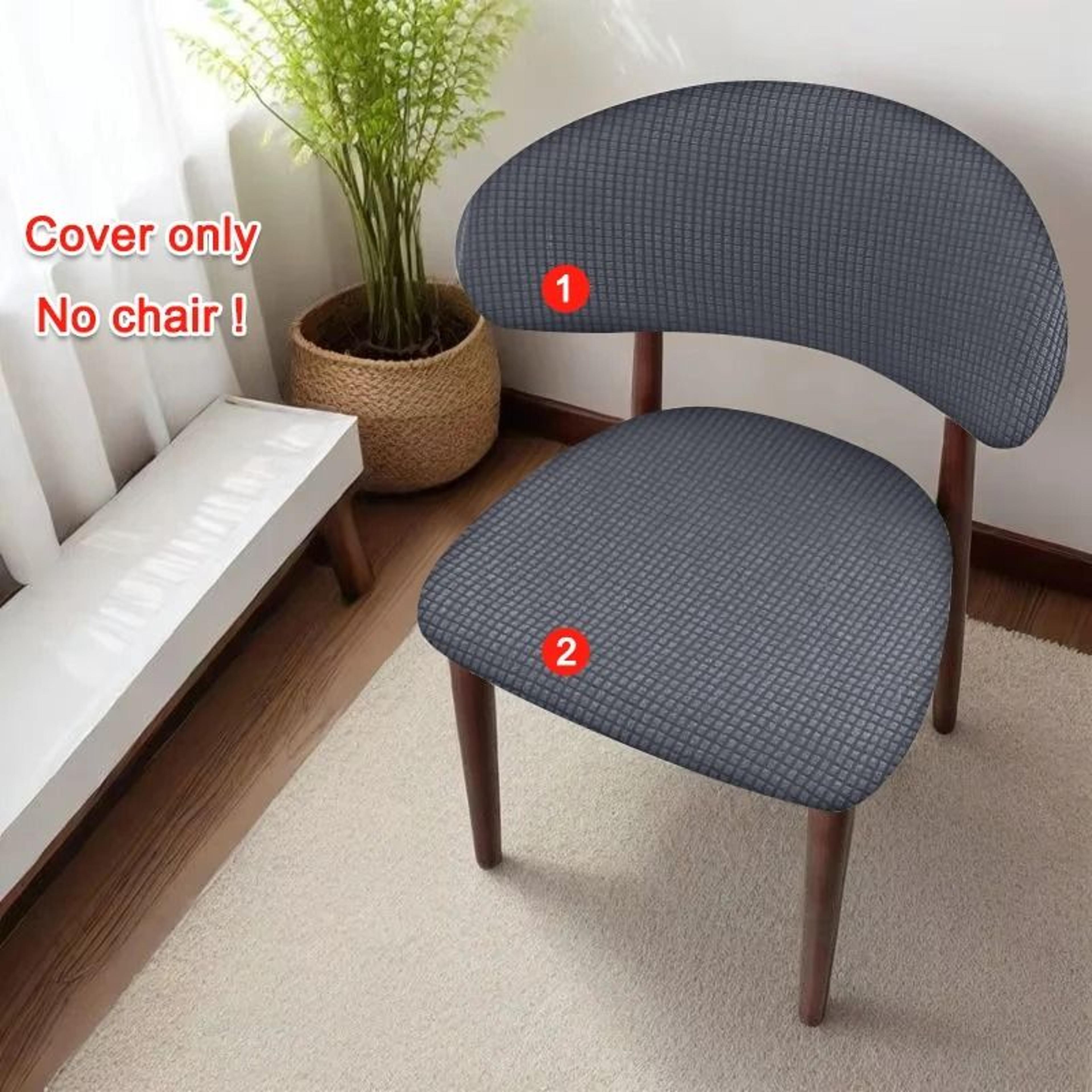 CShaped Backrest Split Chair Cover Set 5