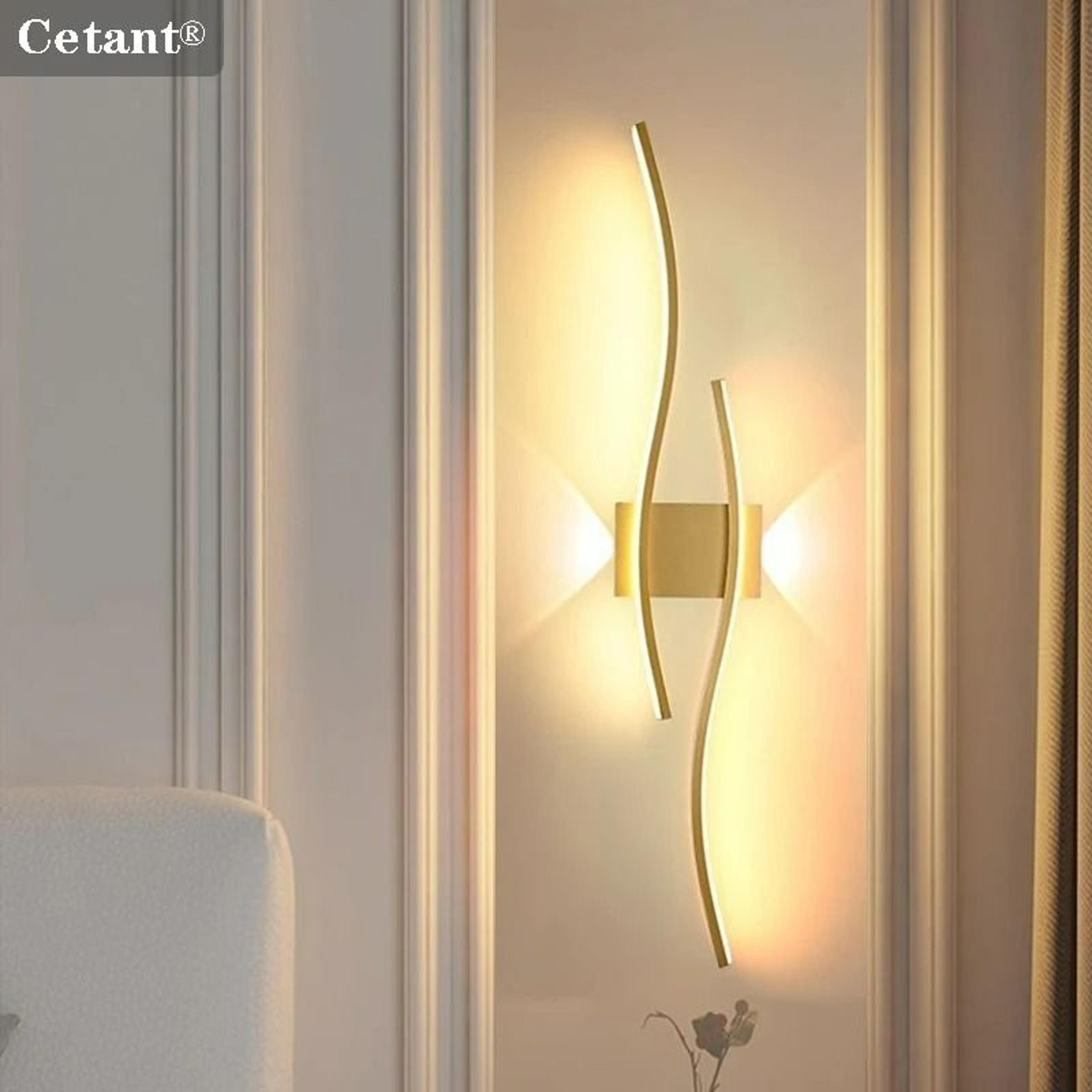 Modern Remote Control LED Linear Wall Sconce 1