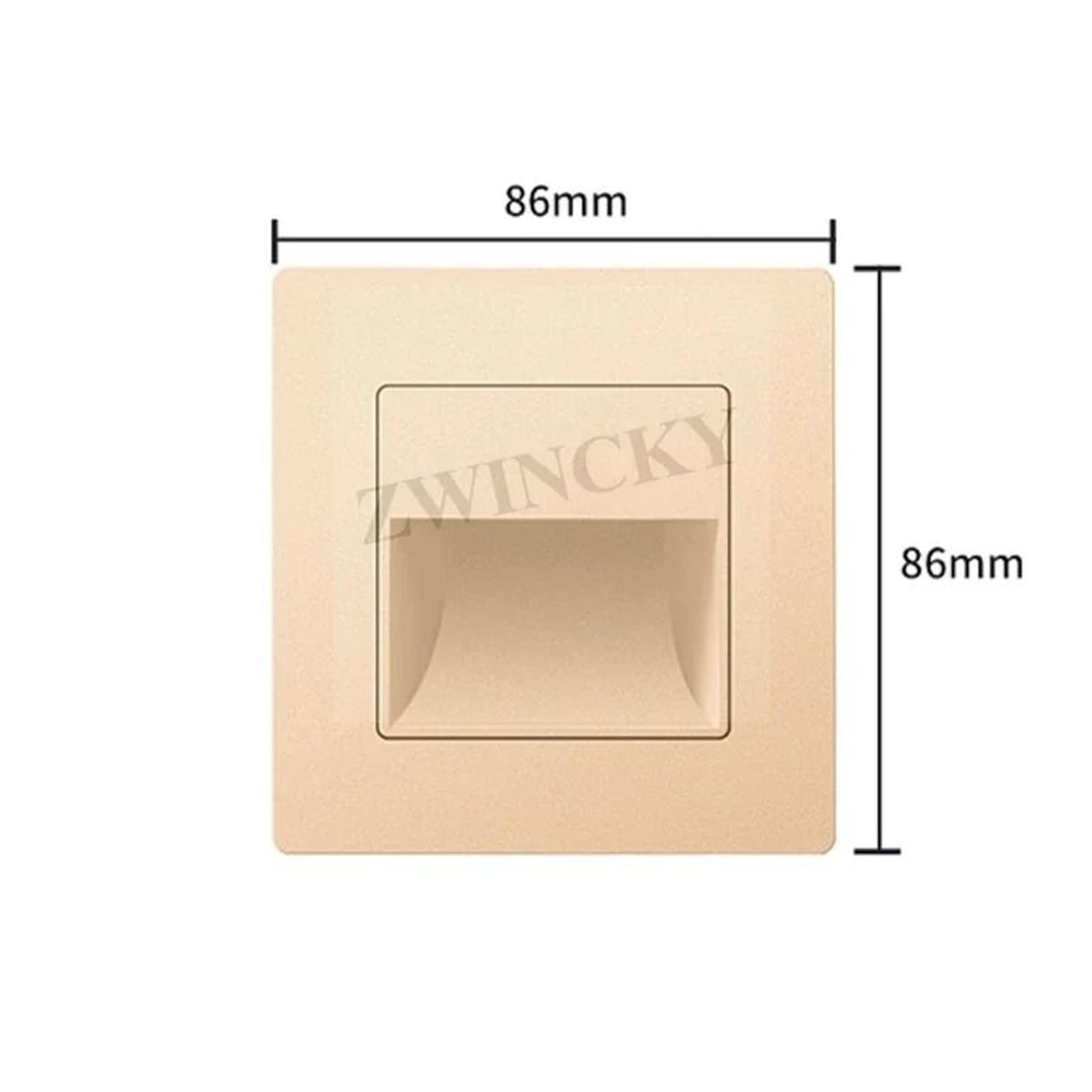 Recessed LED Stair  Footlight Wall Sconce 4