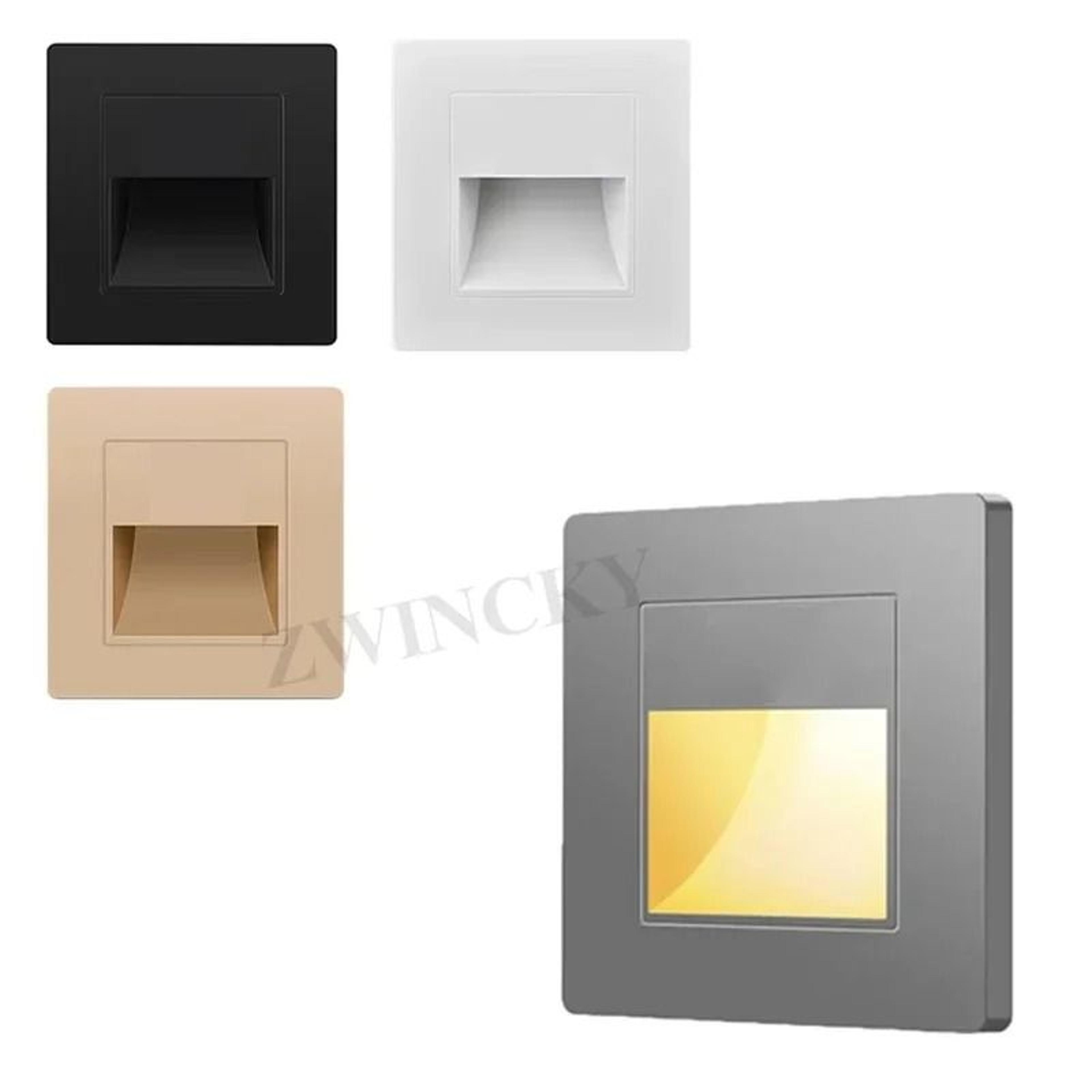 Recessed LED Stair  Footlight Wall Sconce 2