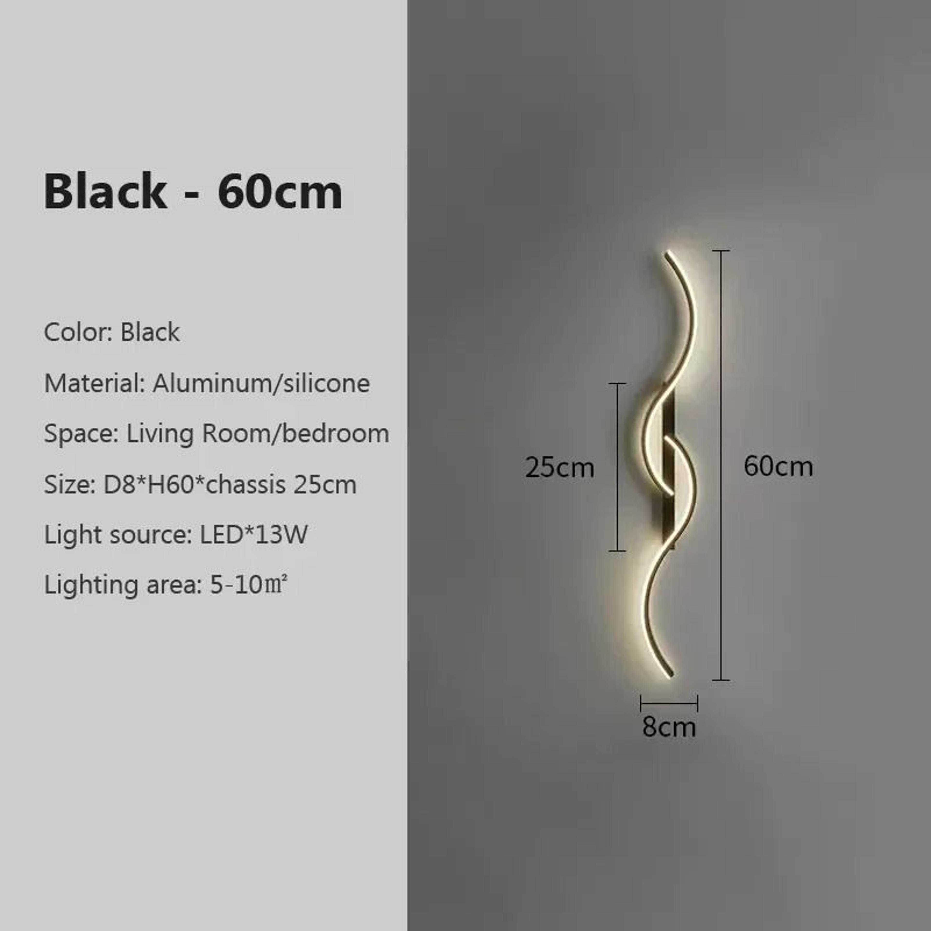 Smart Remote Control Adjustable LED Linear Wall Sconce 6