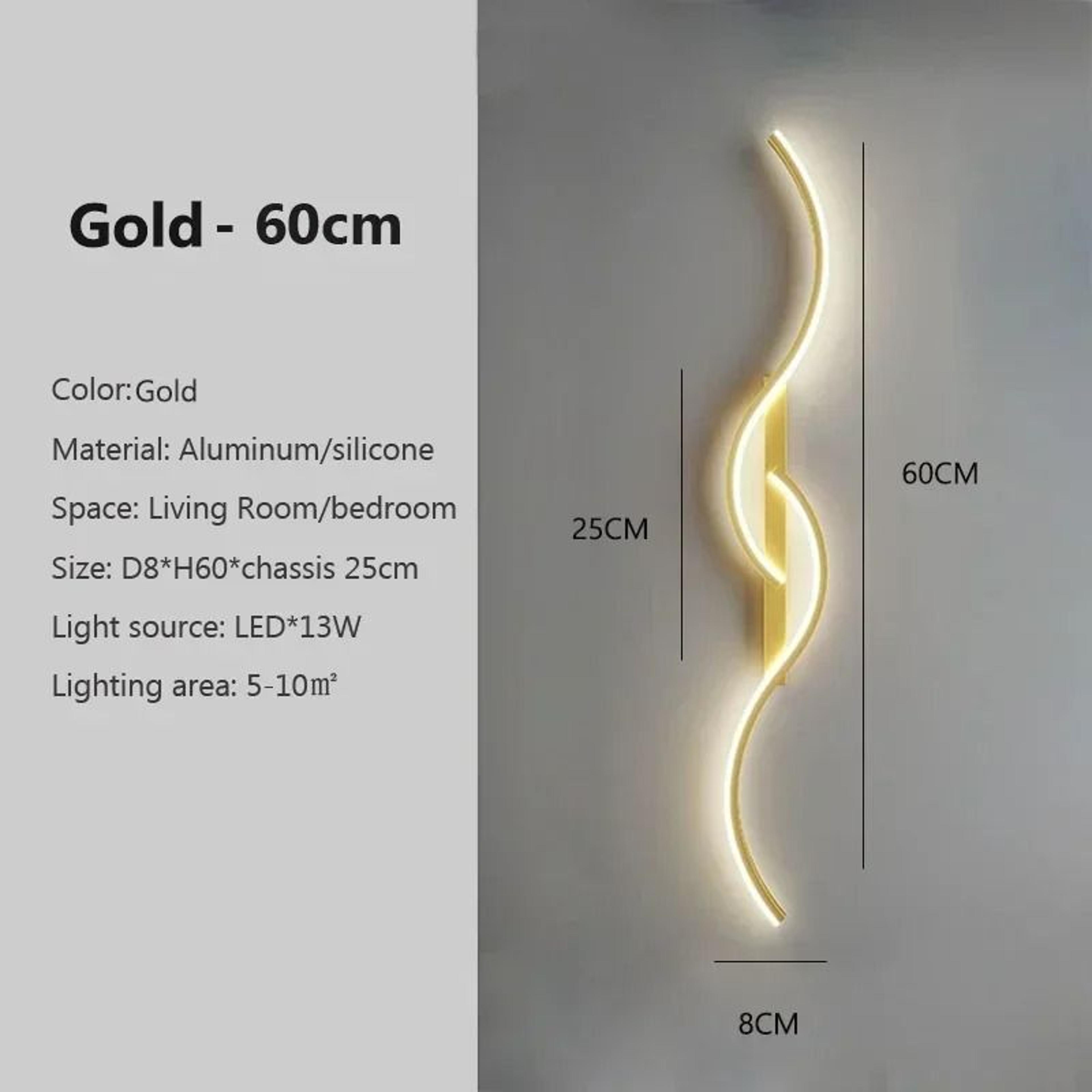 Smart Remote Control Adjustable LED Linear Wall Sconce 7