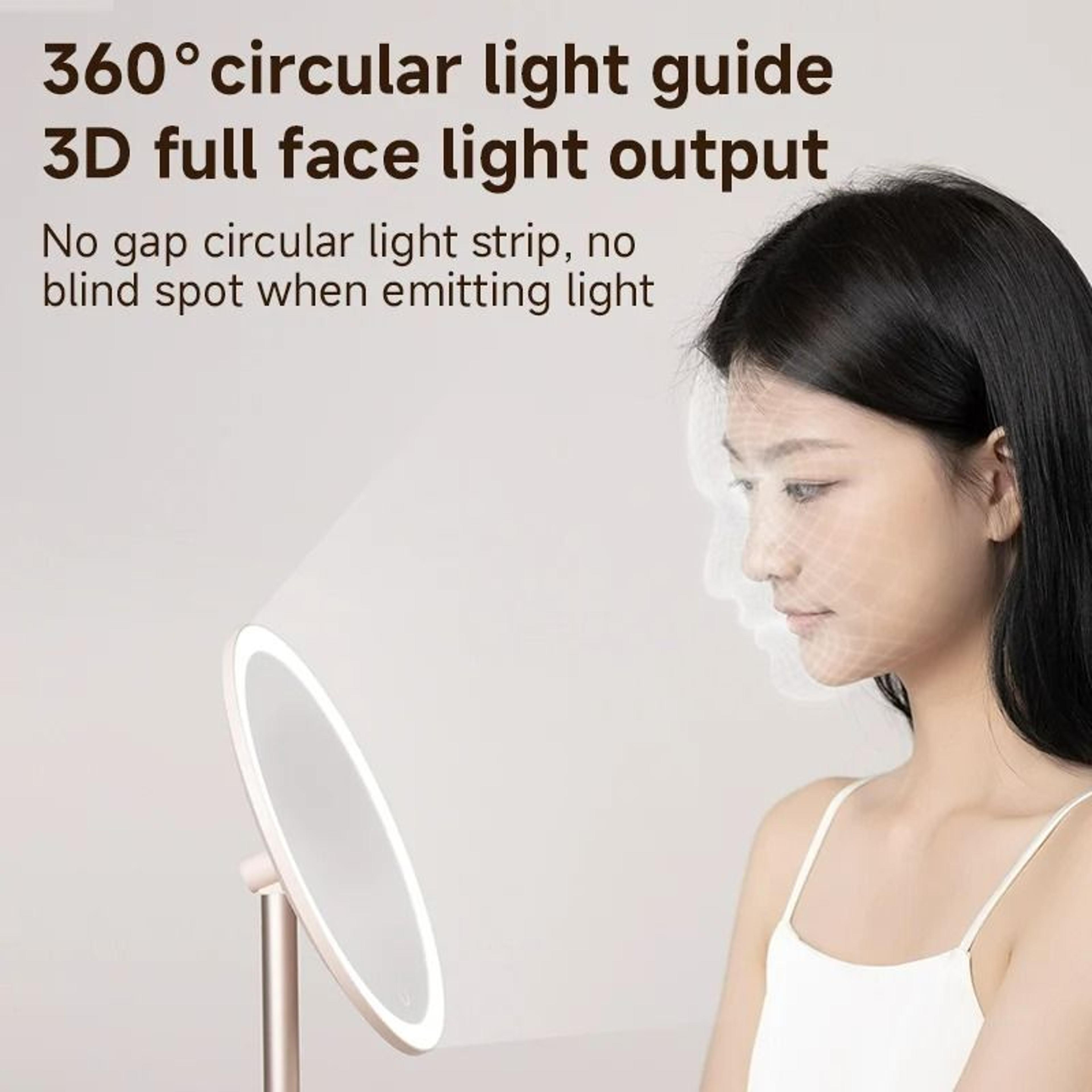 Desktop Adjustable LED Makeup Mirror 5