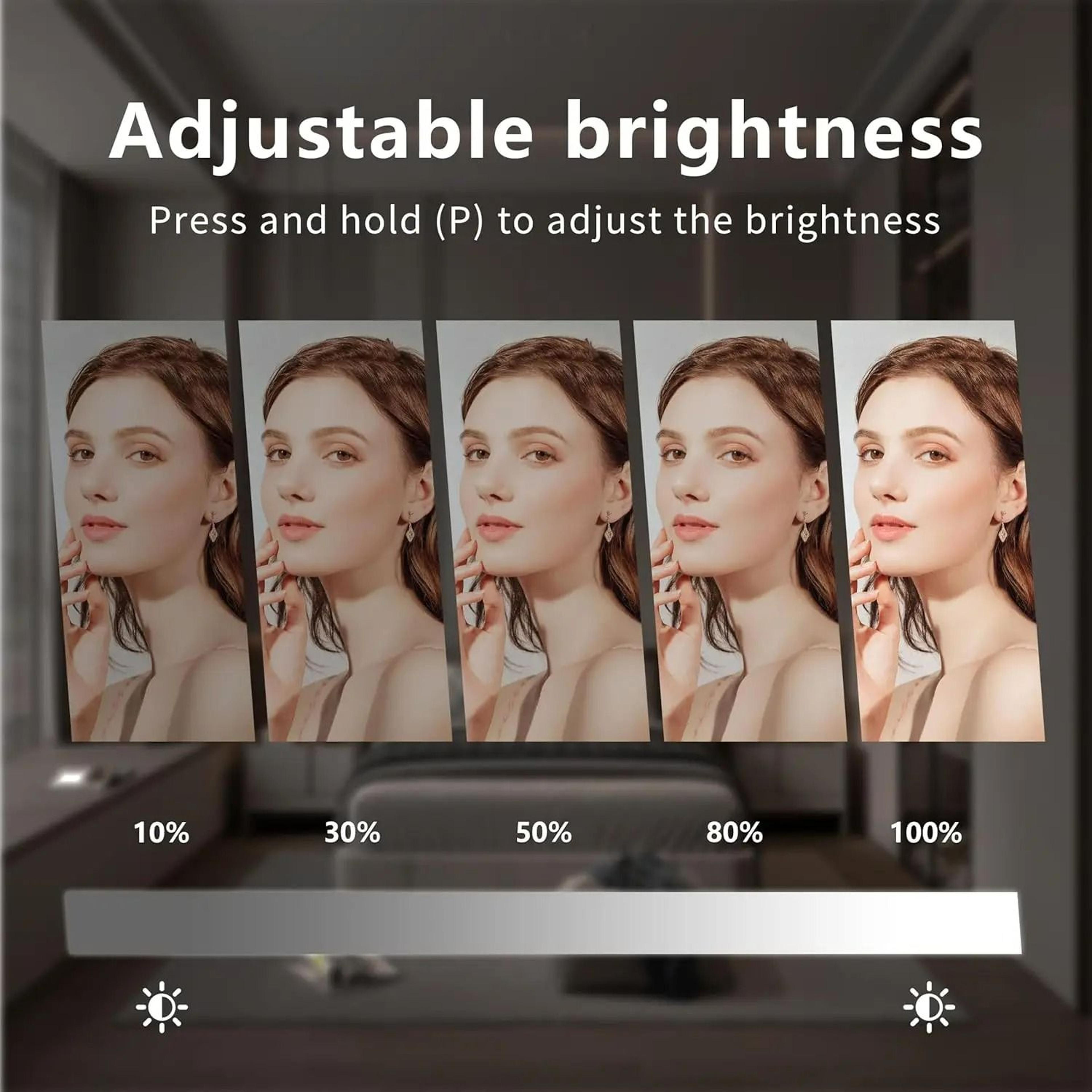 Hollywood Vanity Mirror With 9 LED Bulbs And 360 Rotation 6