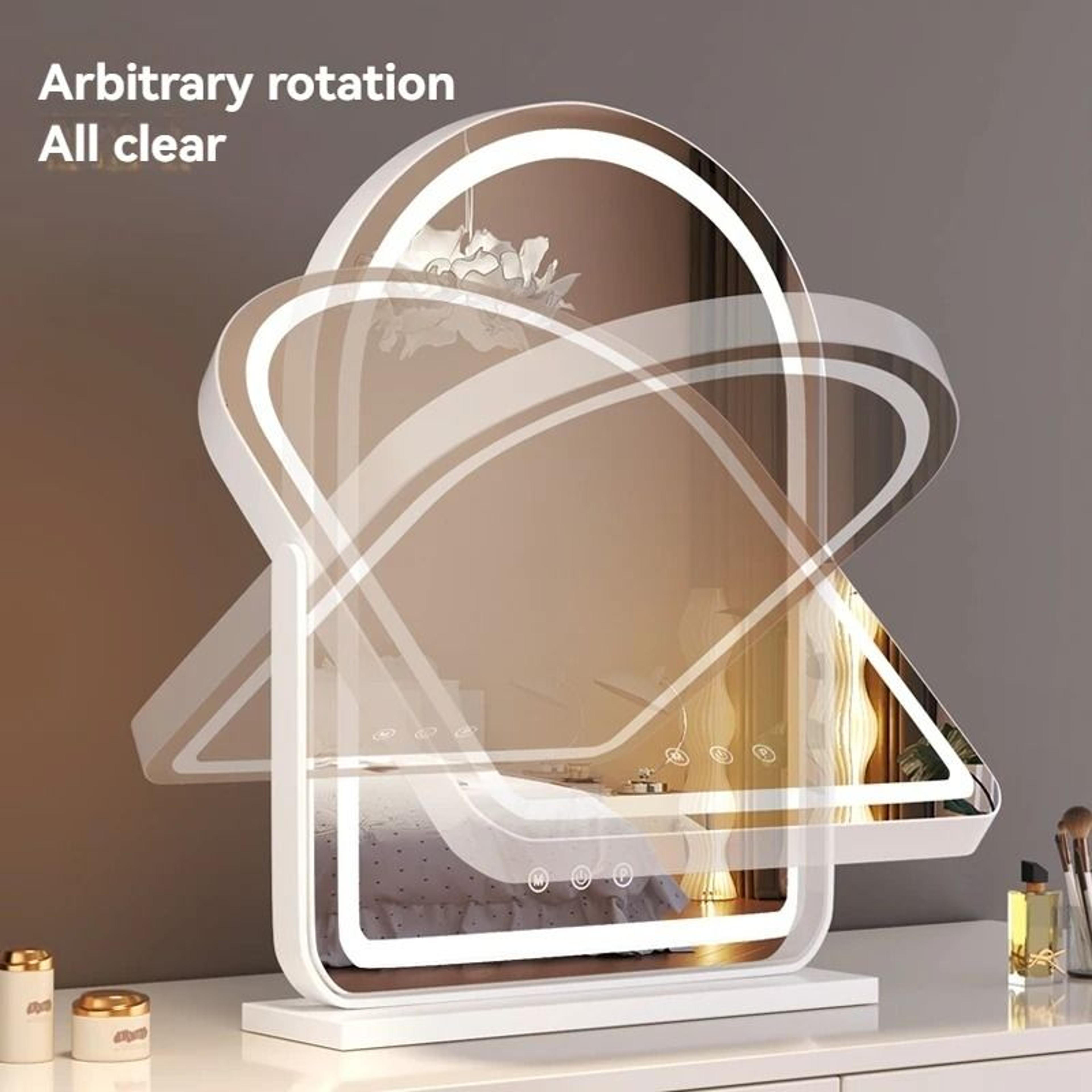 Large Desktop LED Beauty Makeup Mirror 2