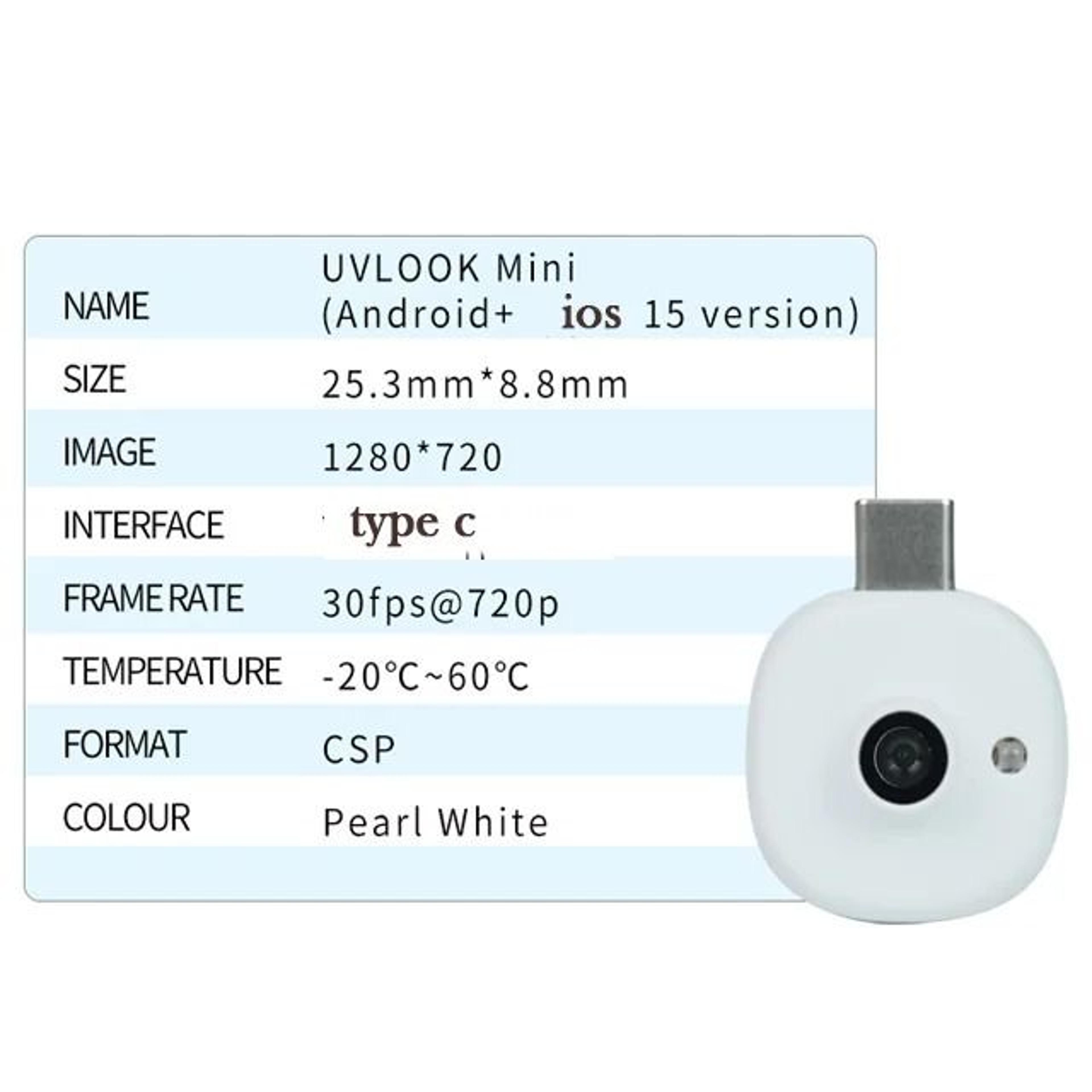 Elite Mini Smartphone UV Sunscreen Camera 7