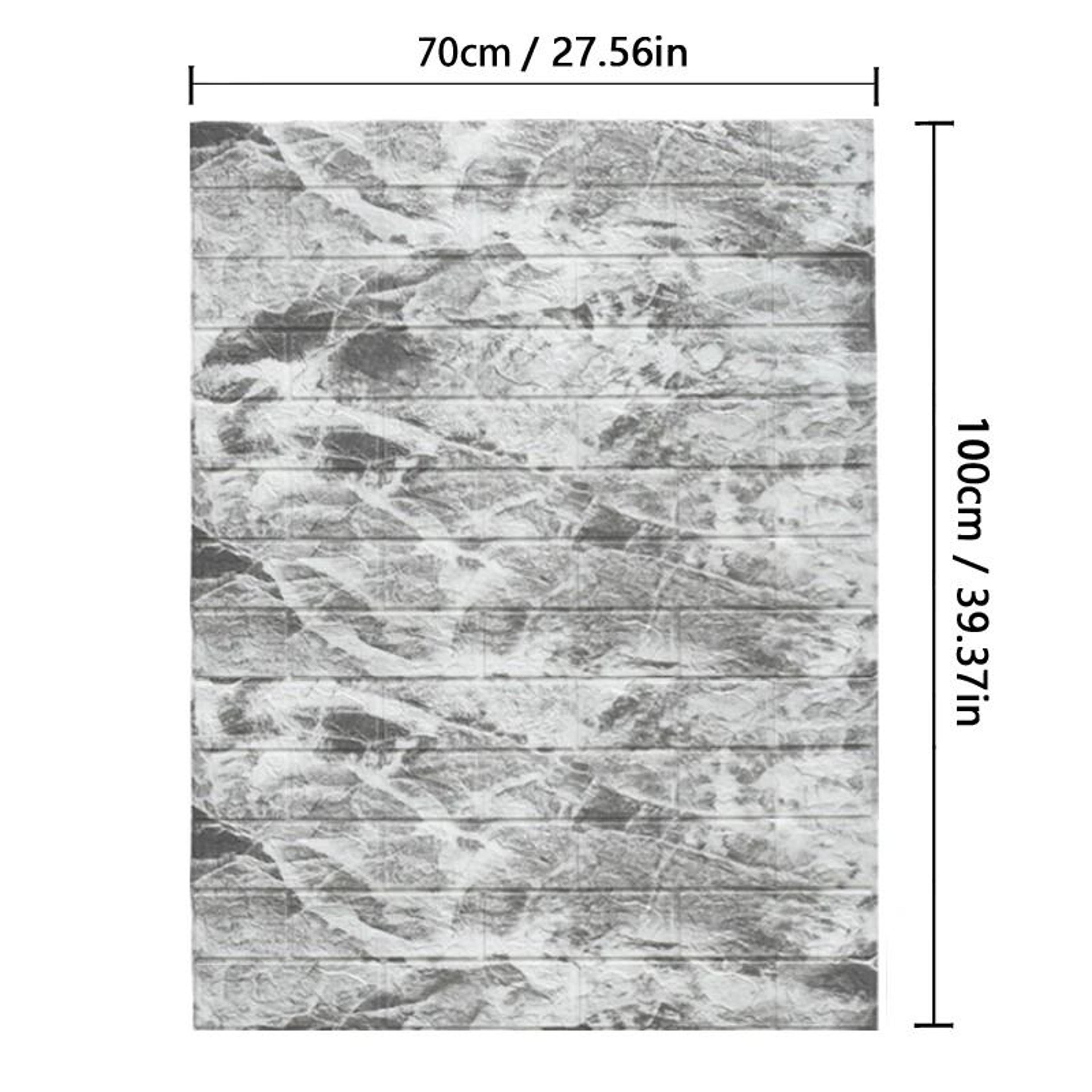 Retro Style Decorative Waterproof  MoistureProof Wallpaper Roll 10