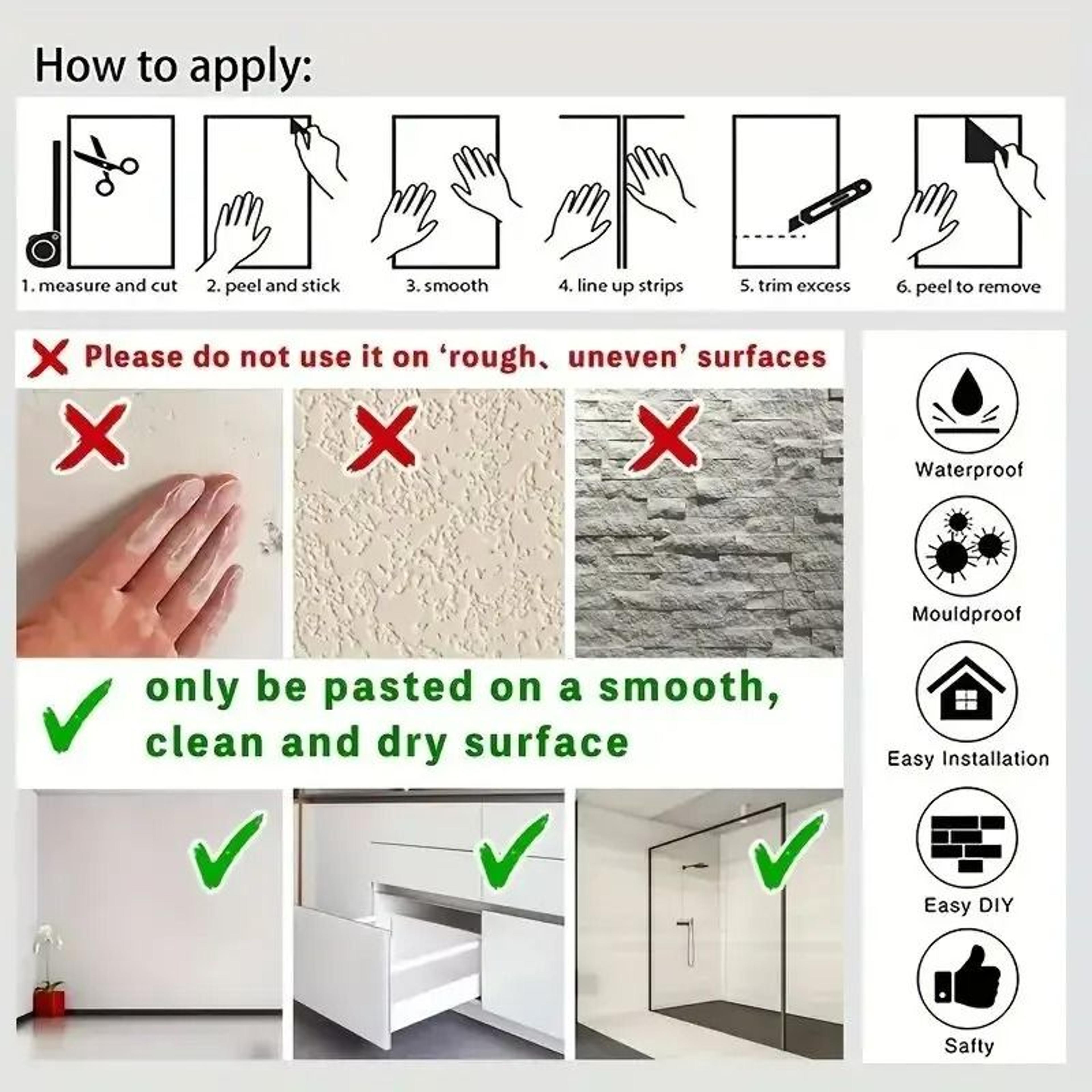 Retro Style Decorative Waterproof  MoistureProof Wallpaper Roll 1