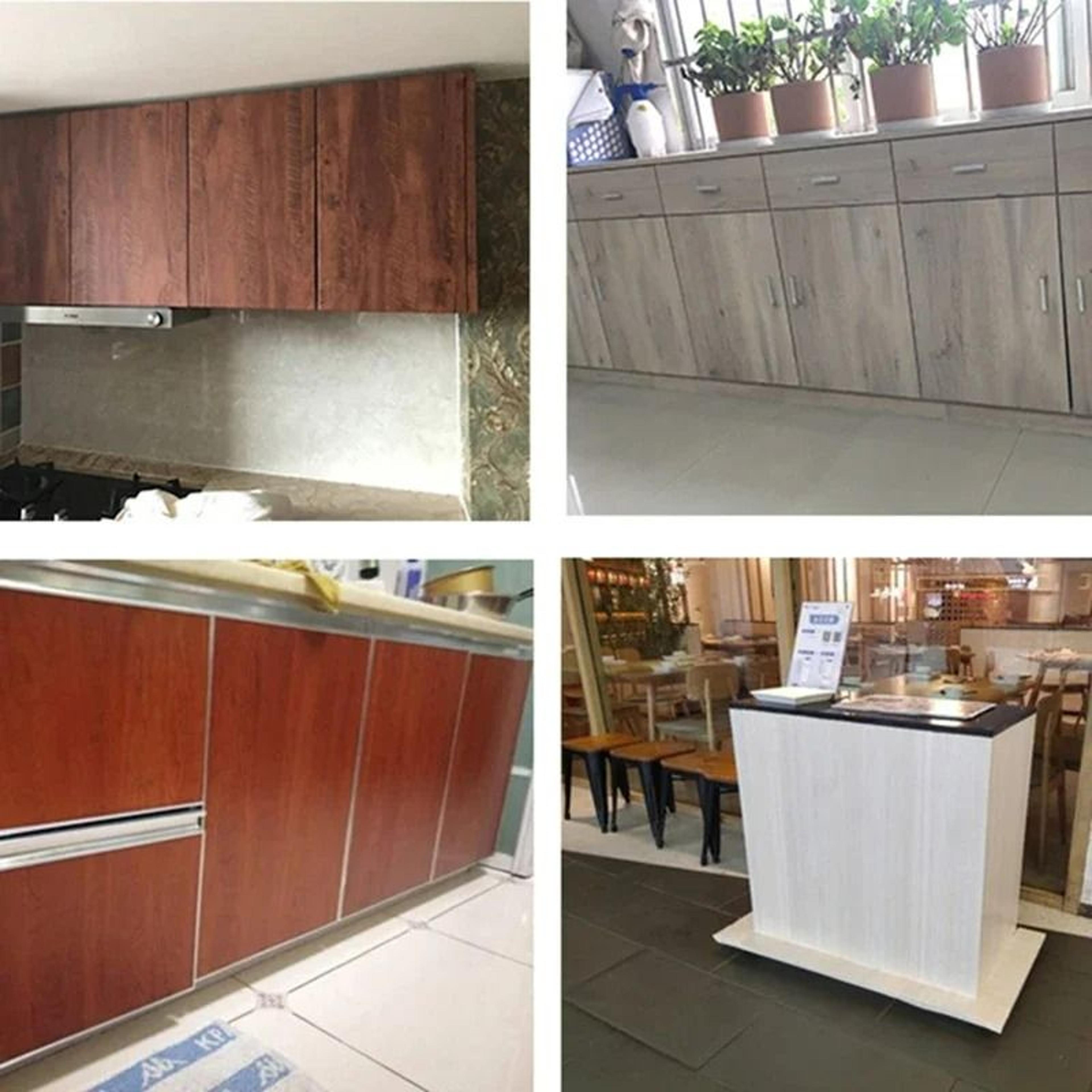 Modern Wood Grain PVC Waterproof SelfAdhesive Vinyl Film 2