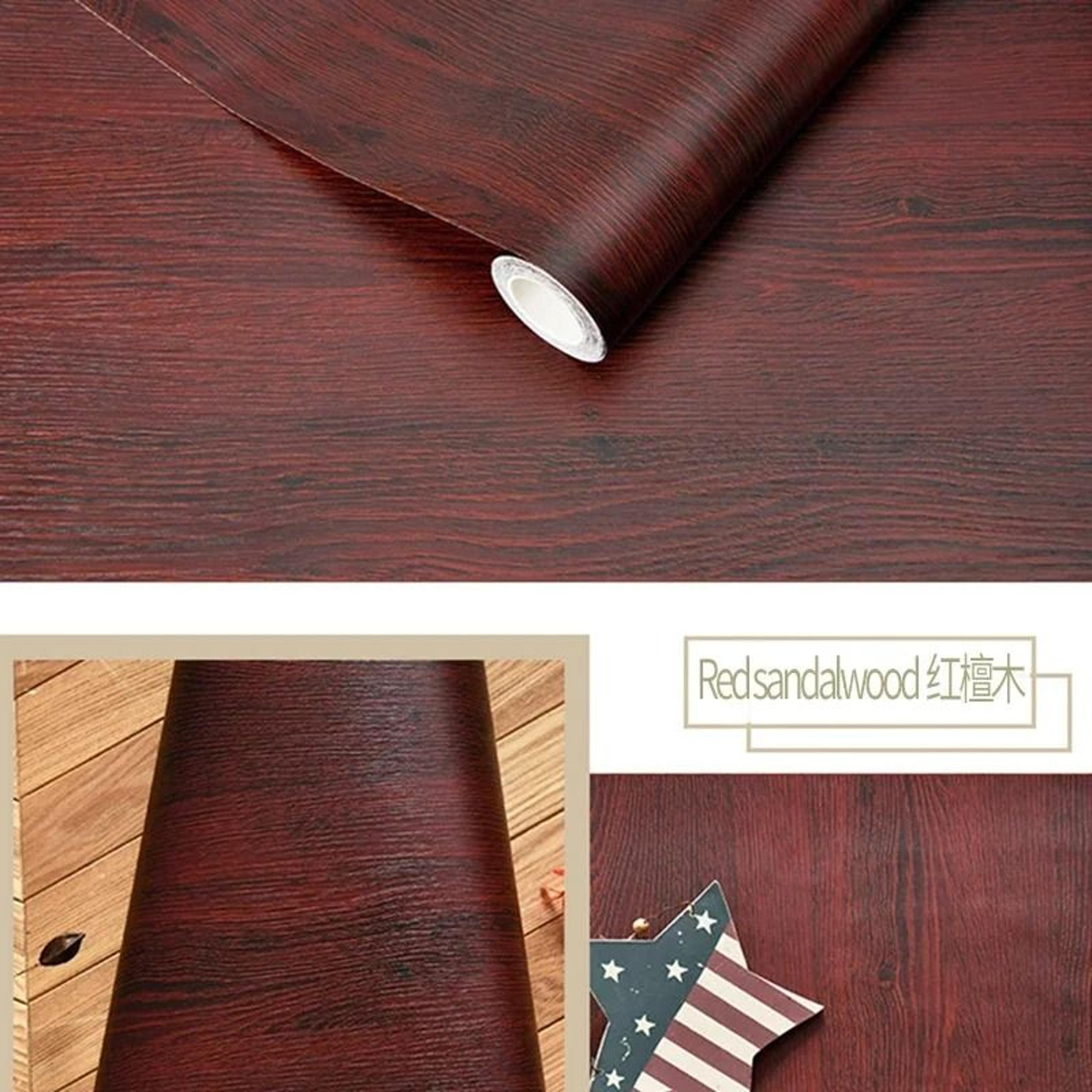 Modern Wood Grain PVC Waterproof SelfAdhesive Vinyl Film 17