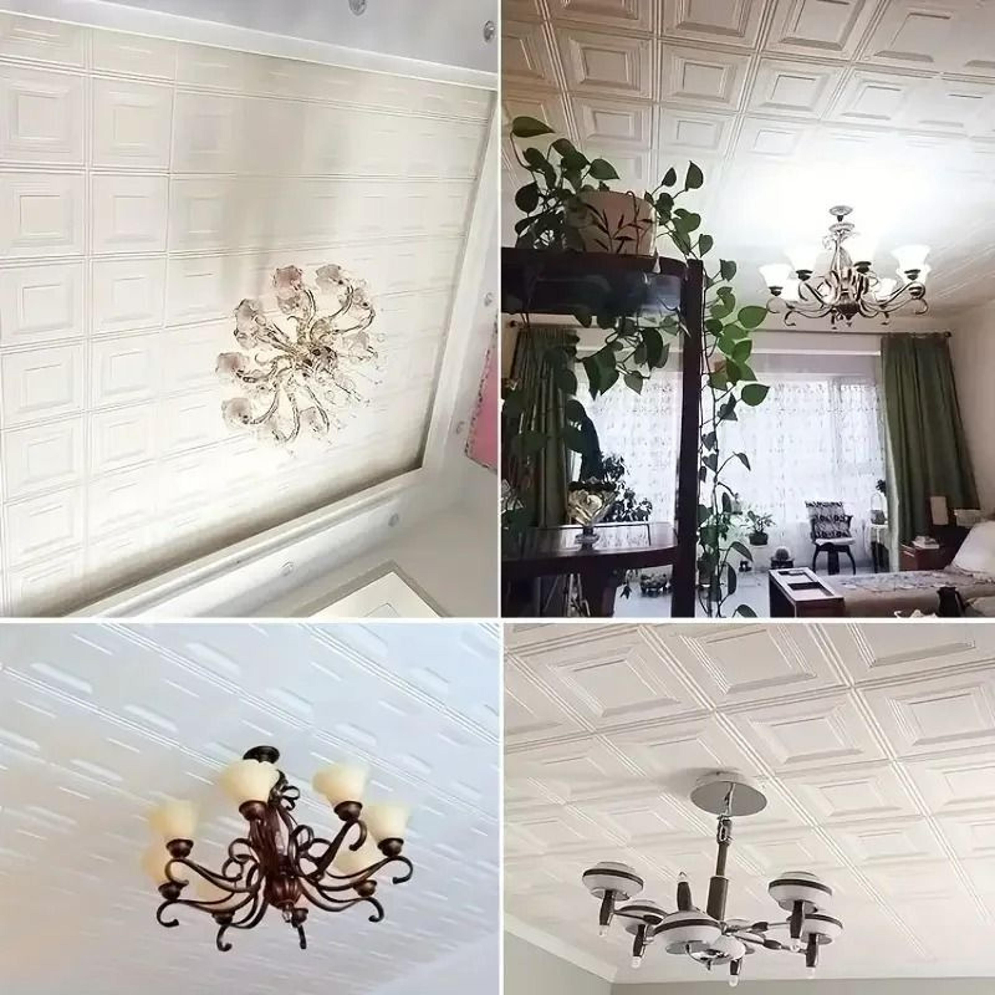 3D Stereo SelfAdhesive Waterproof Wall Sticker Panel 0