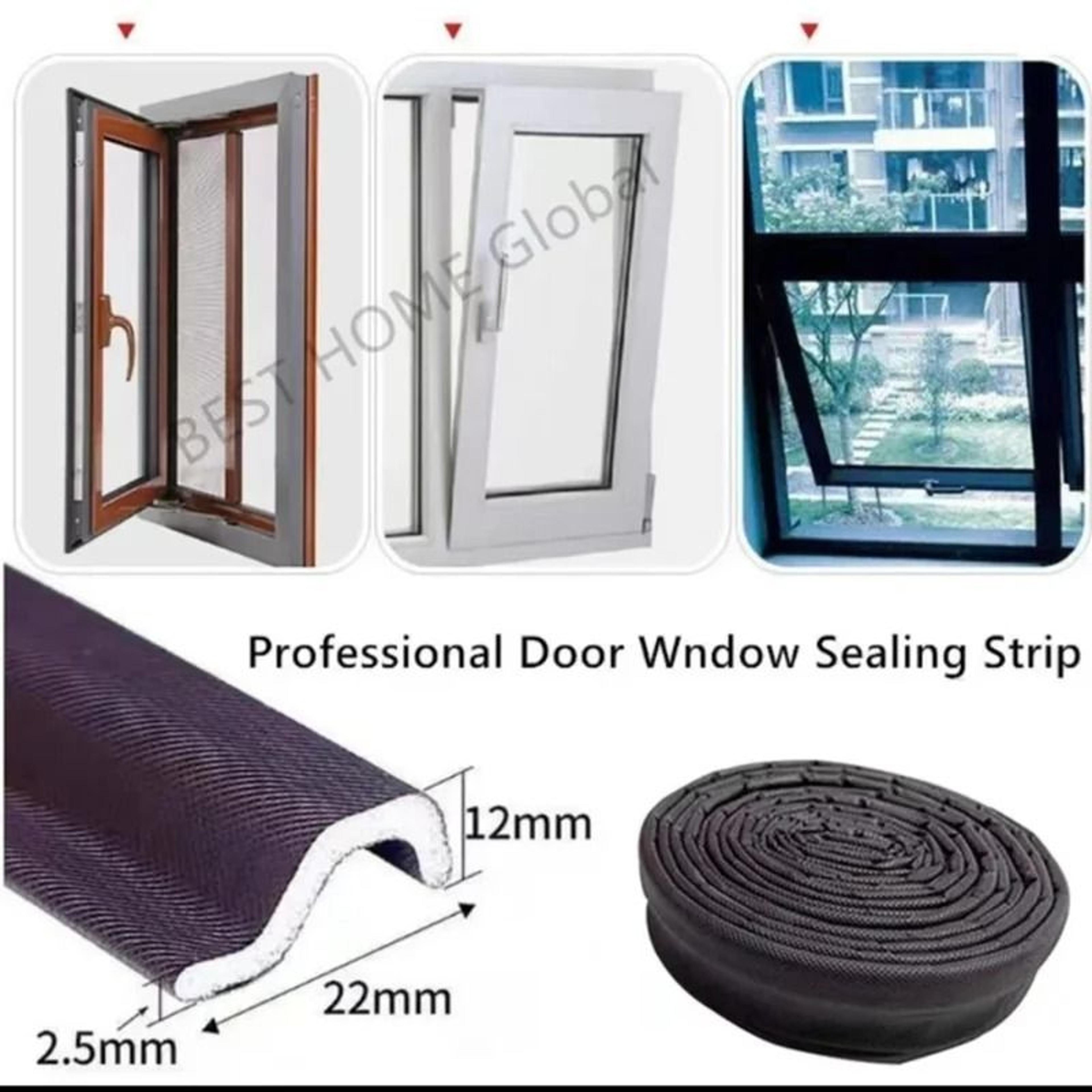 SelfAdhesive Sliding Window Windproof  Soundproof Sealing Strip 6