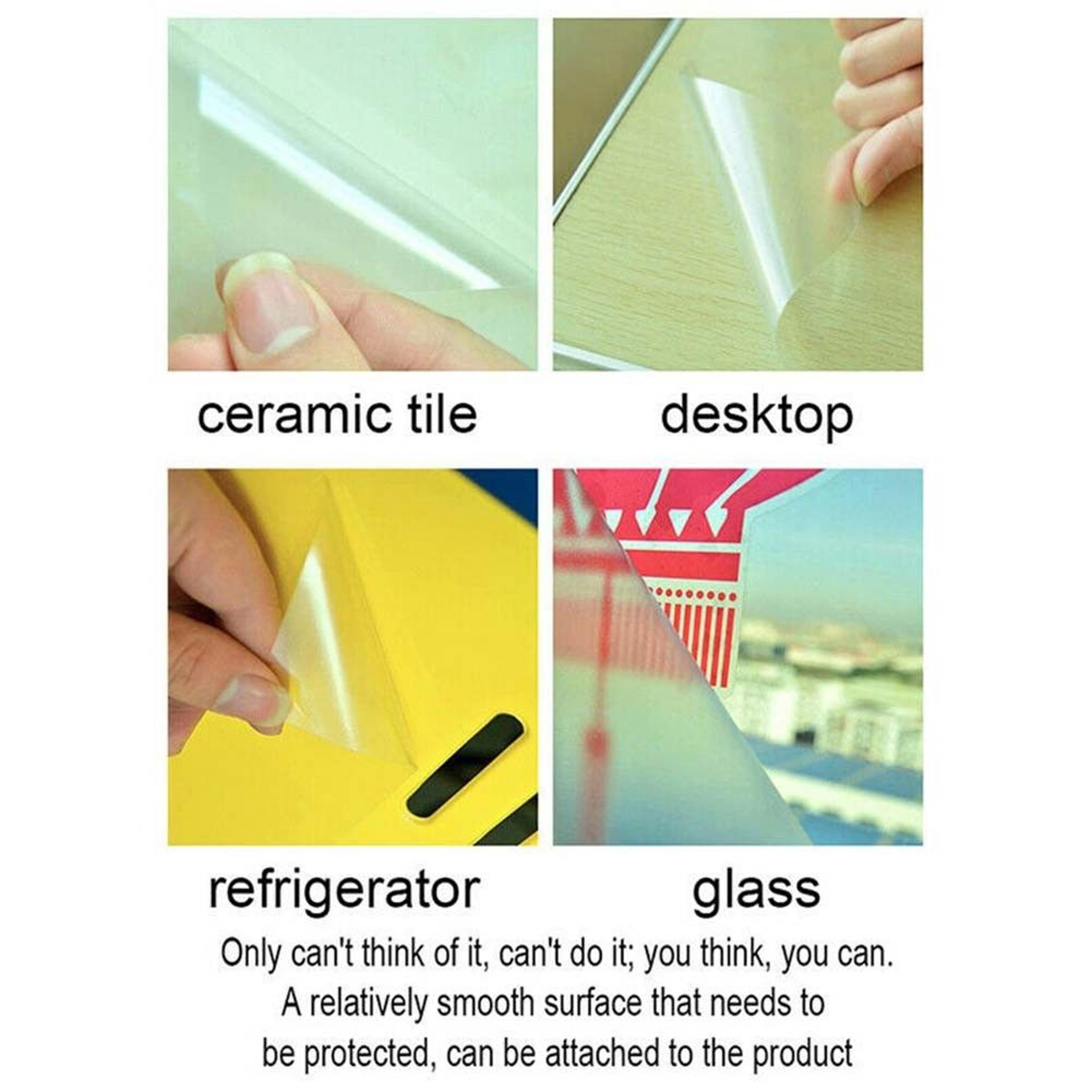 Transparent Kitchen OilProof  HeatResistant Protective Wall Sticker 2