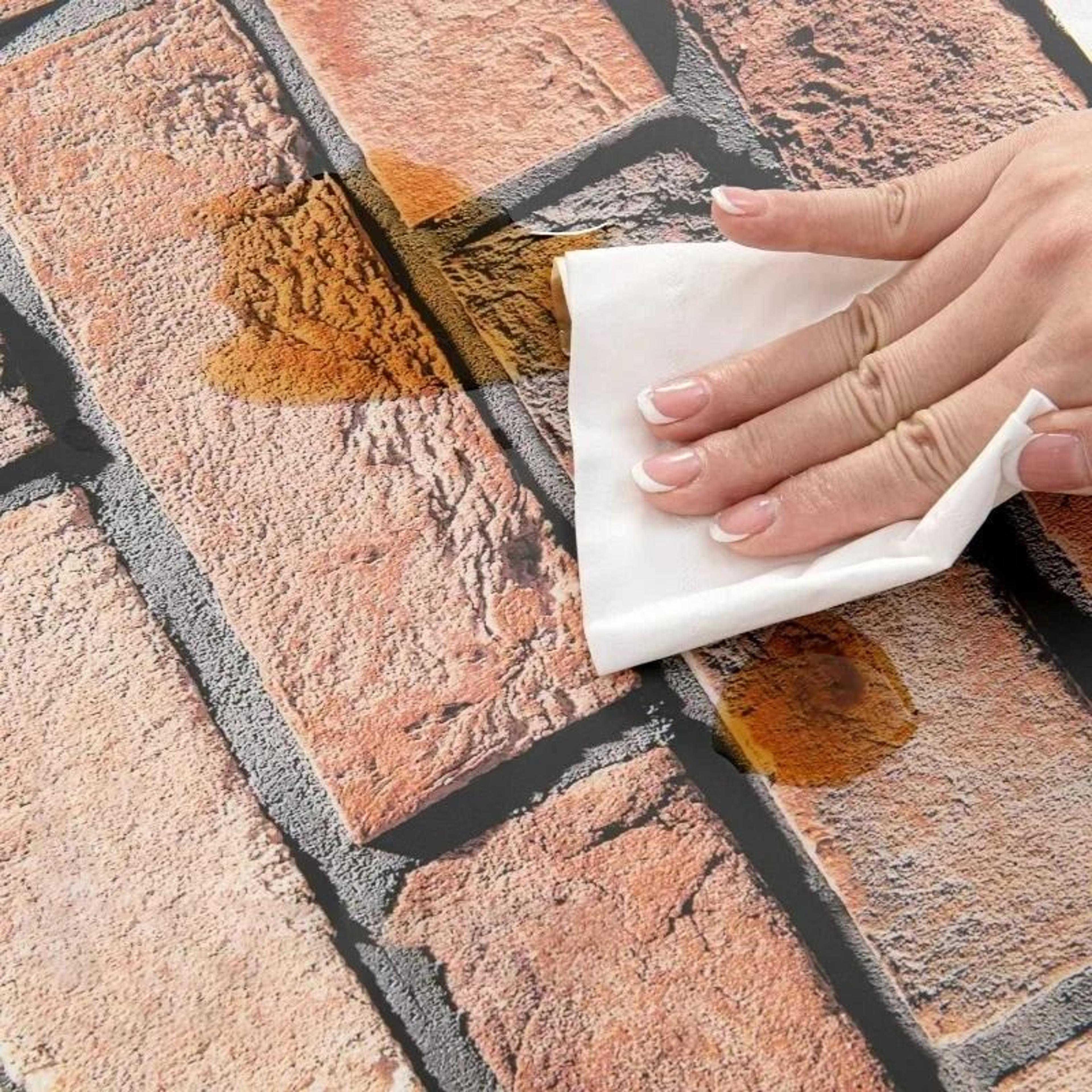 3D Retro Brick Foam SelfAdhesive Wall Tiles 3