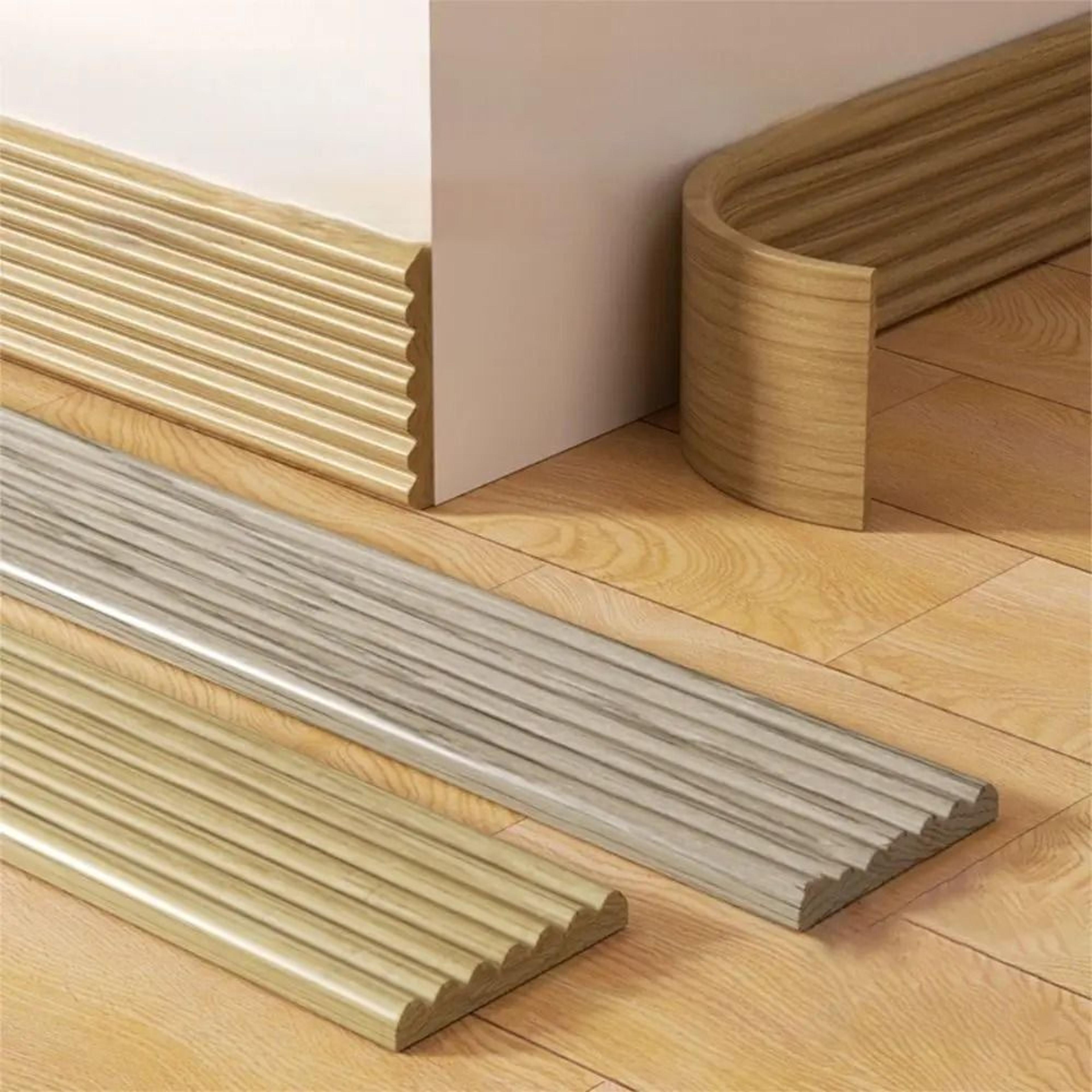 thickened flexible foam baseboard & 3d wall trim strip