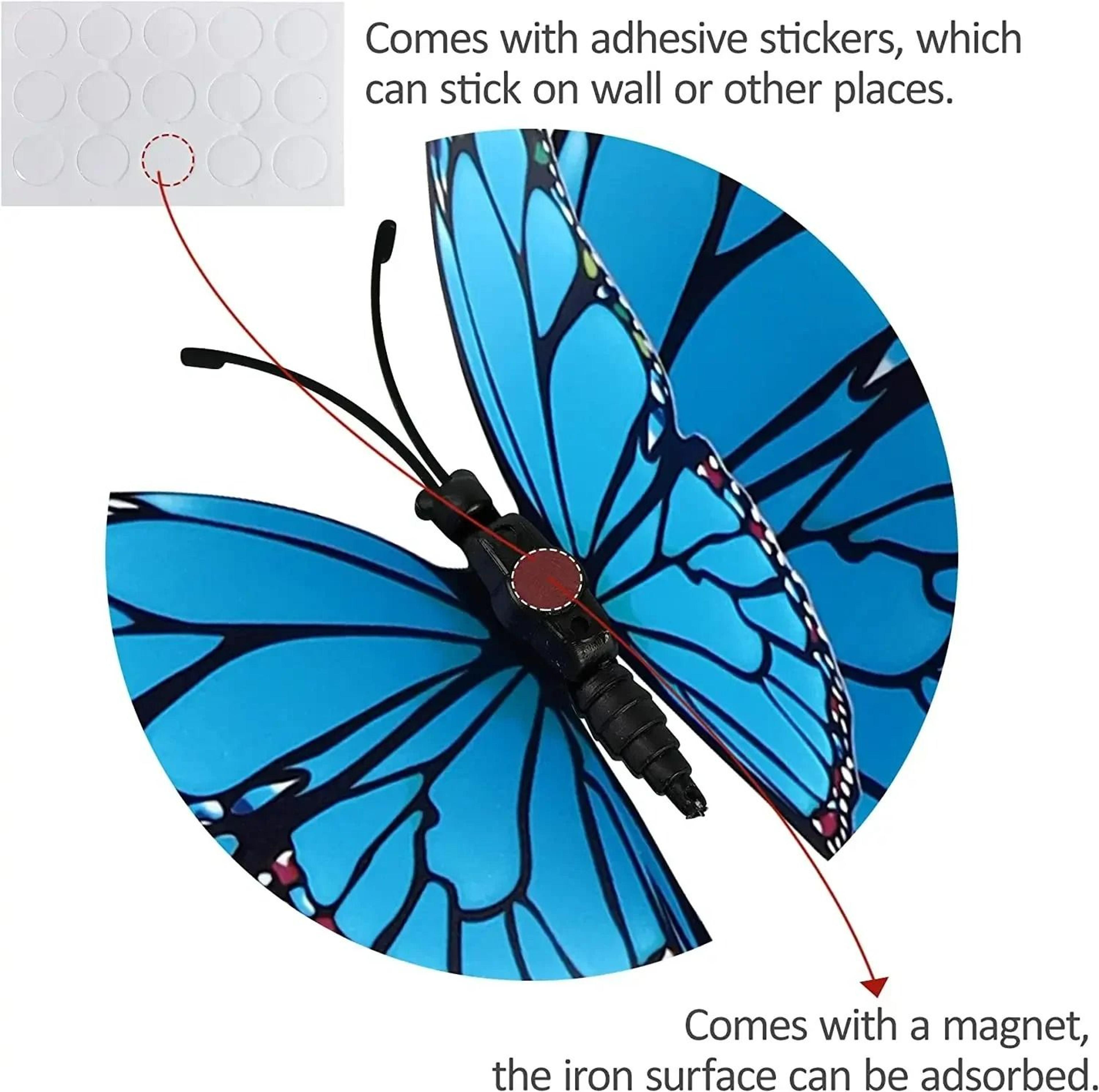 12Piece 3D Butterfly Wall Sticker  Craft Decal Set 2