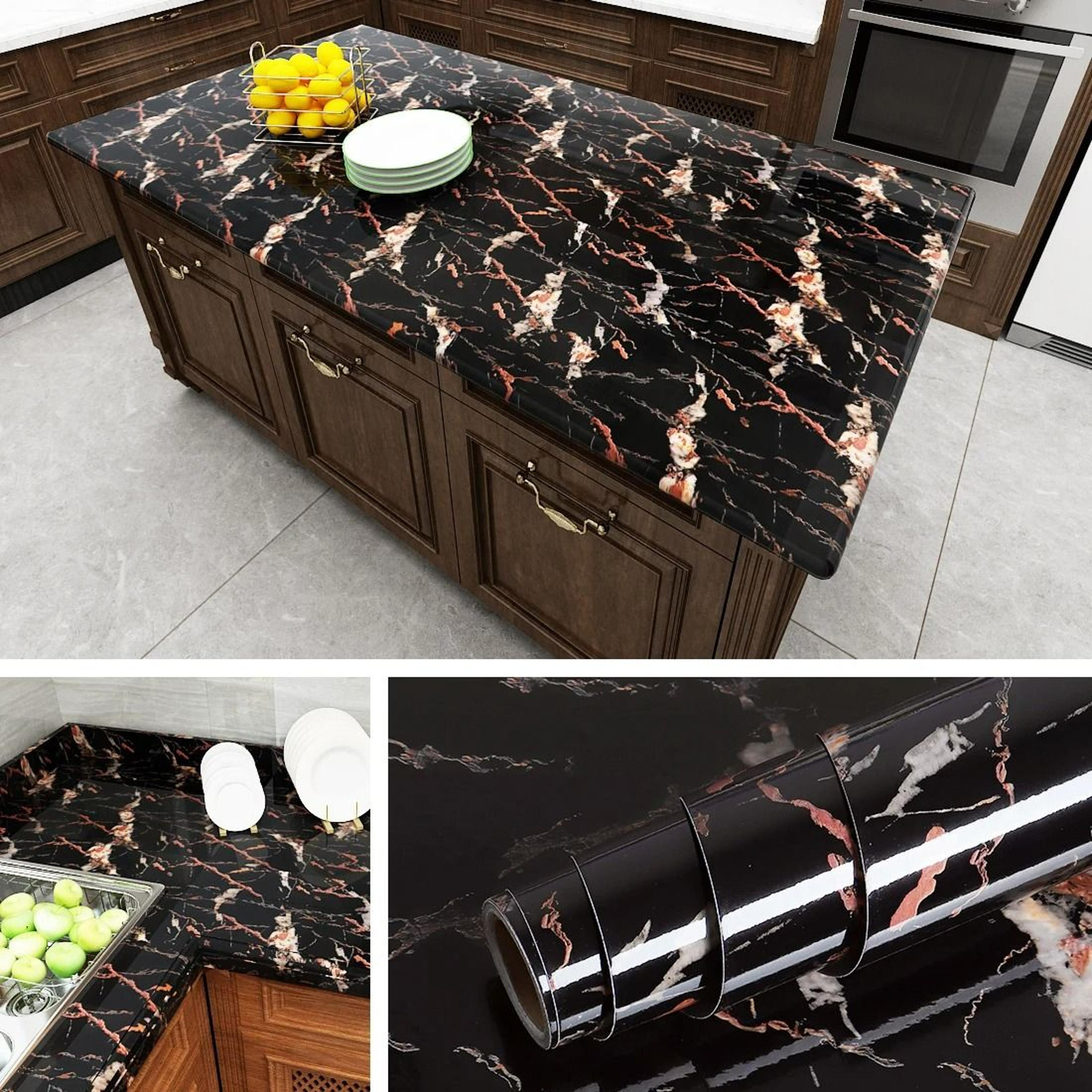 Marble Waterproof SelfAdhesive Countertop Contact Paper 5