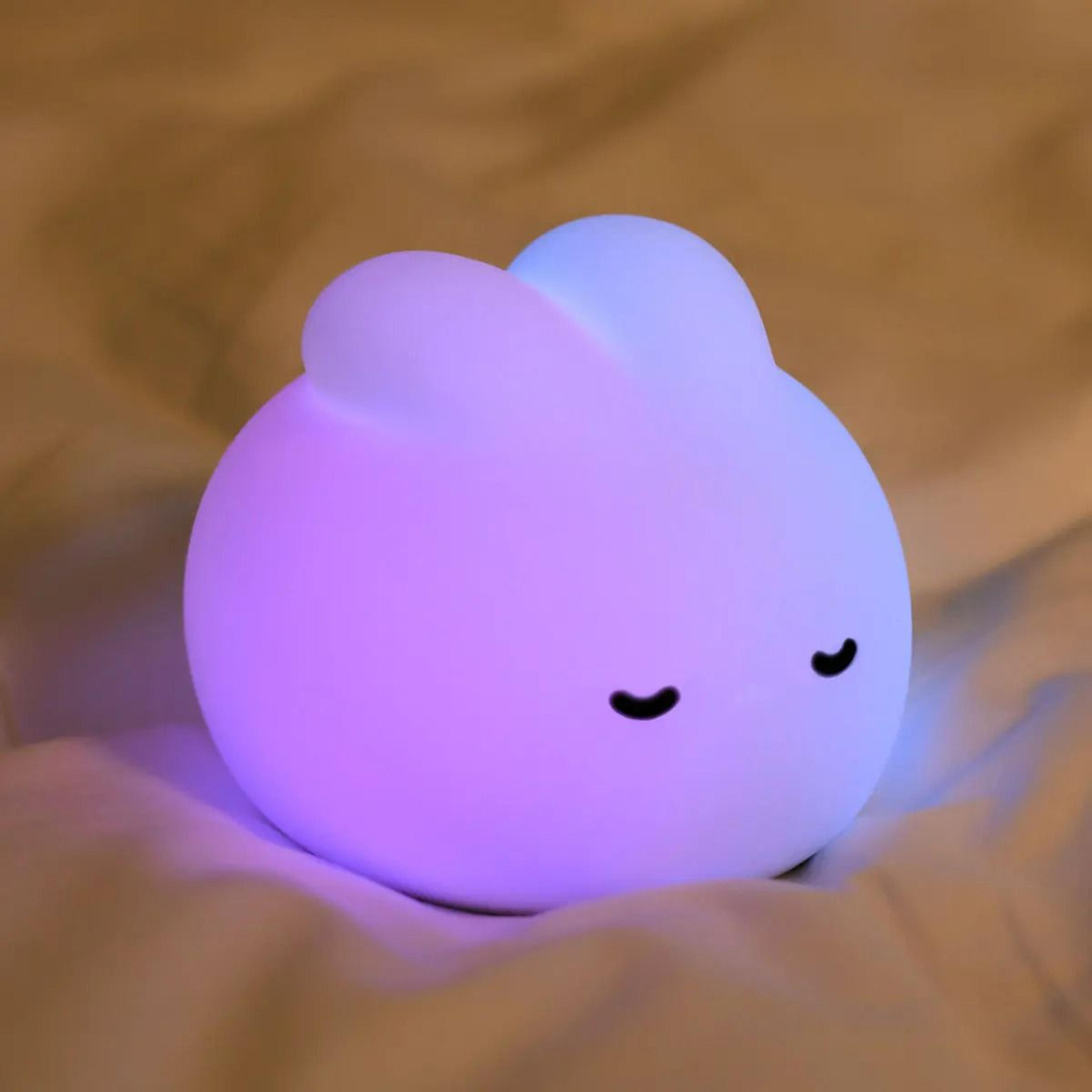 Cute Silicone Bunny Rechargeable LED Night Light 5