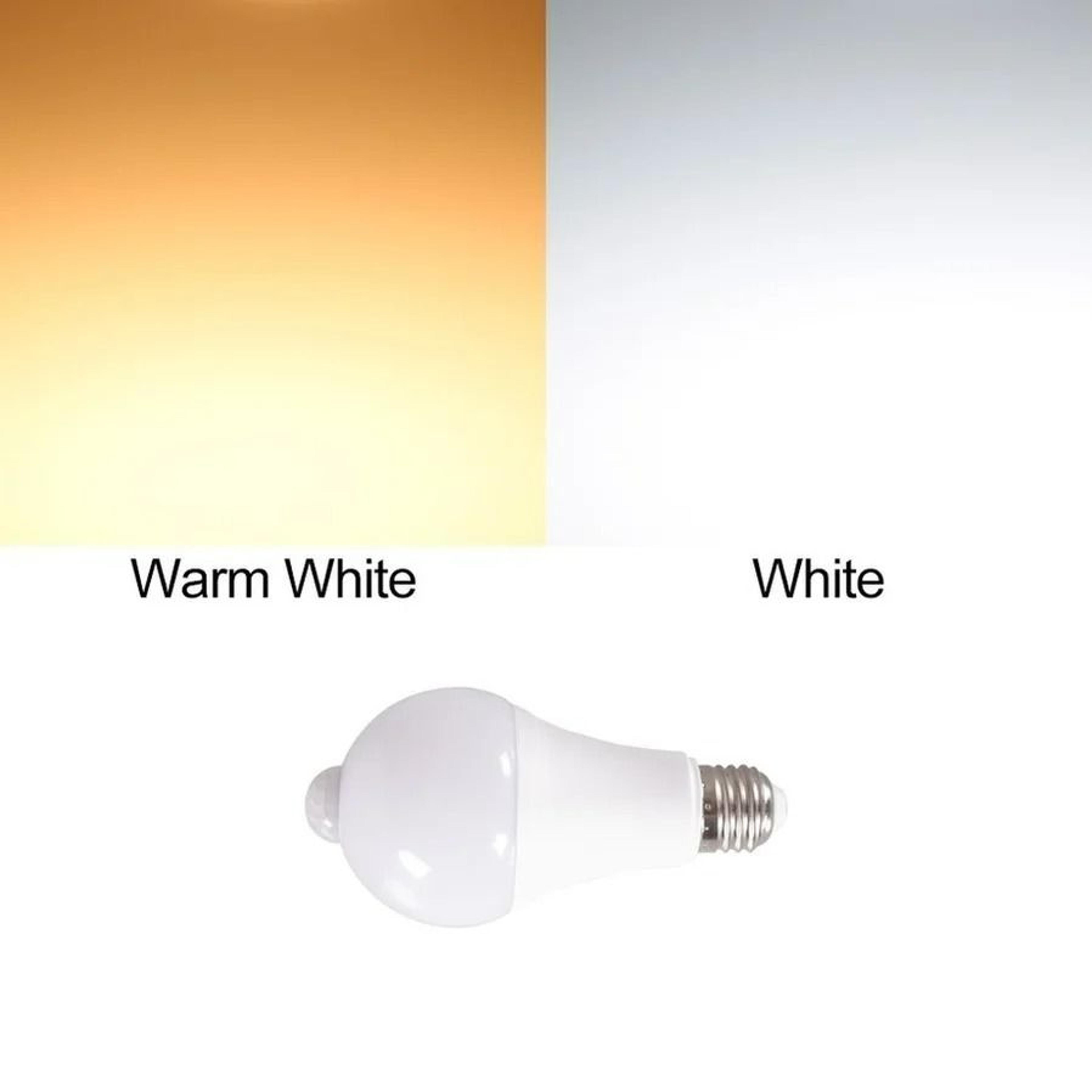 Smart E27 PIR Motion Sensor LED Light Bulb 2