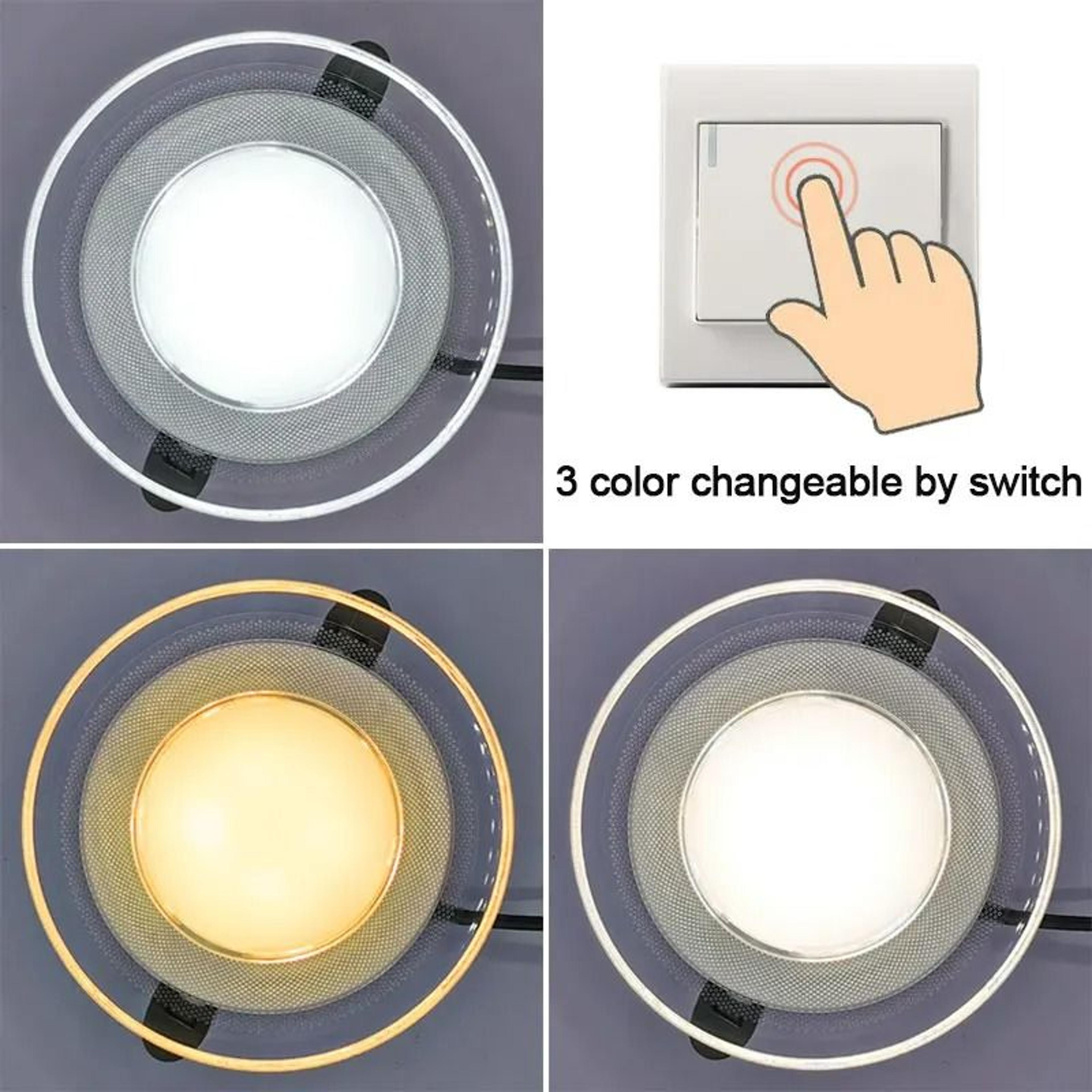UltraSlim Acrylic Light Guide Panel LED Recessed Downlight 6