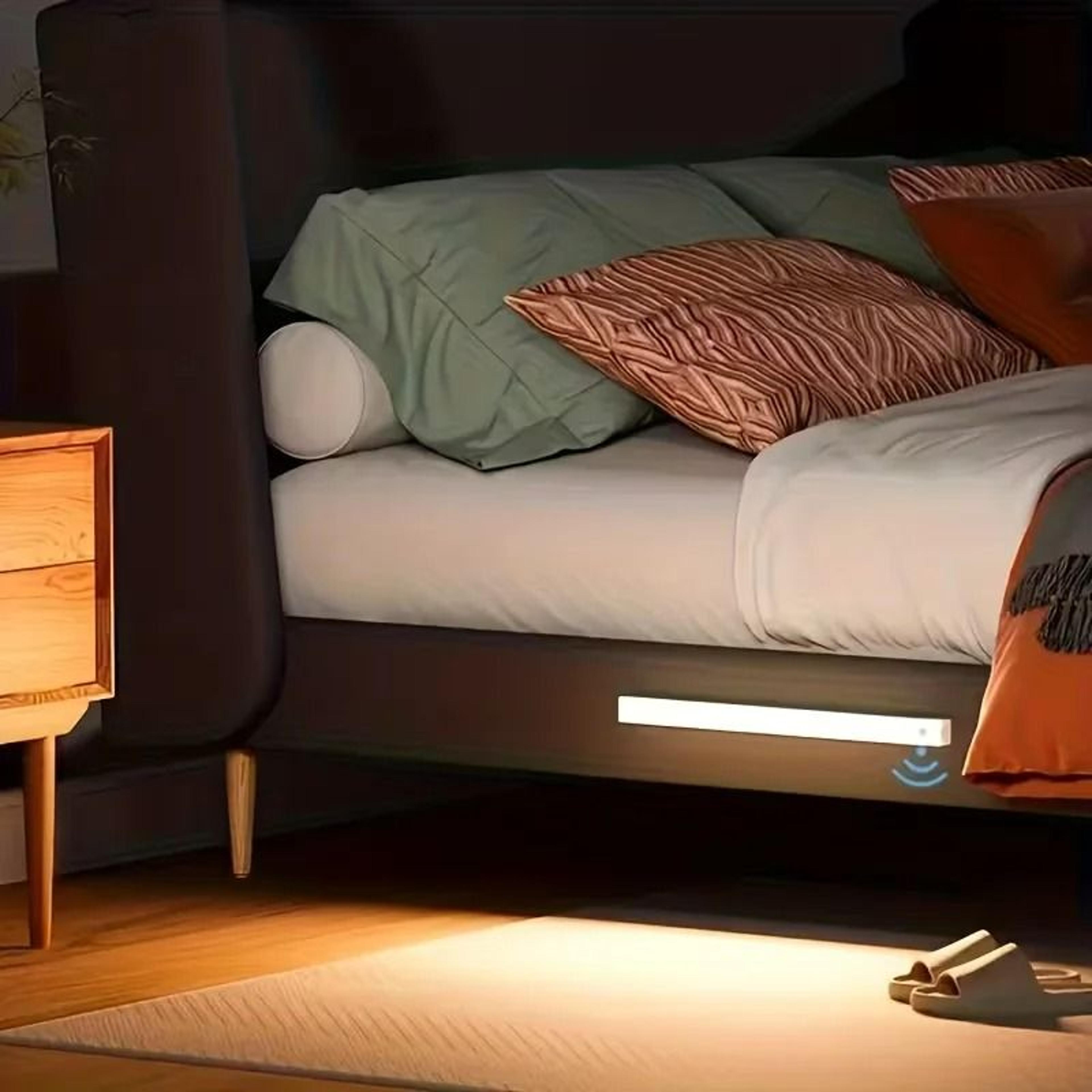 6Pack Smart Motion Sensor USB Rechargeable LED Night Light Set 3