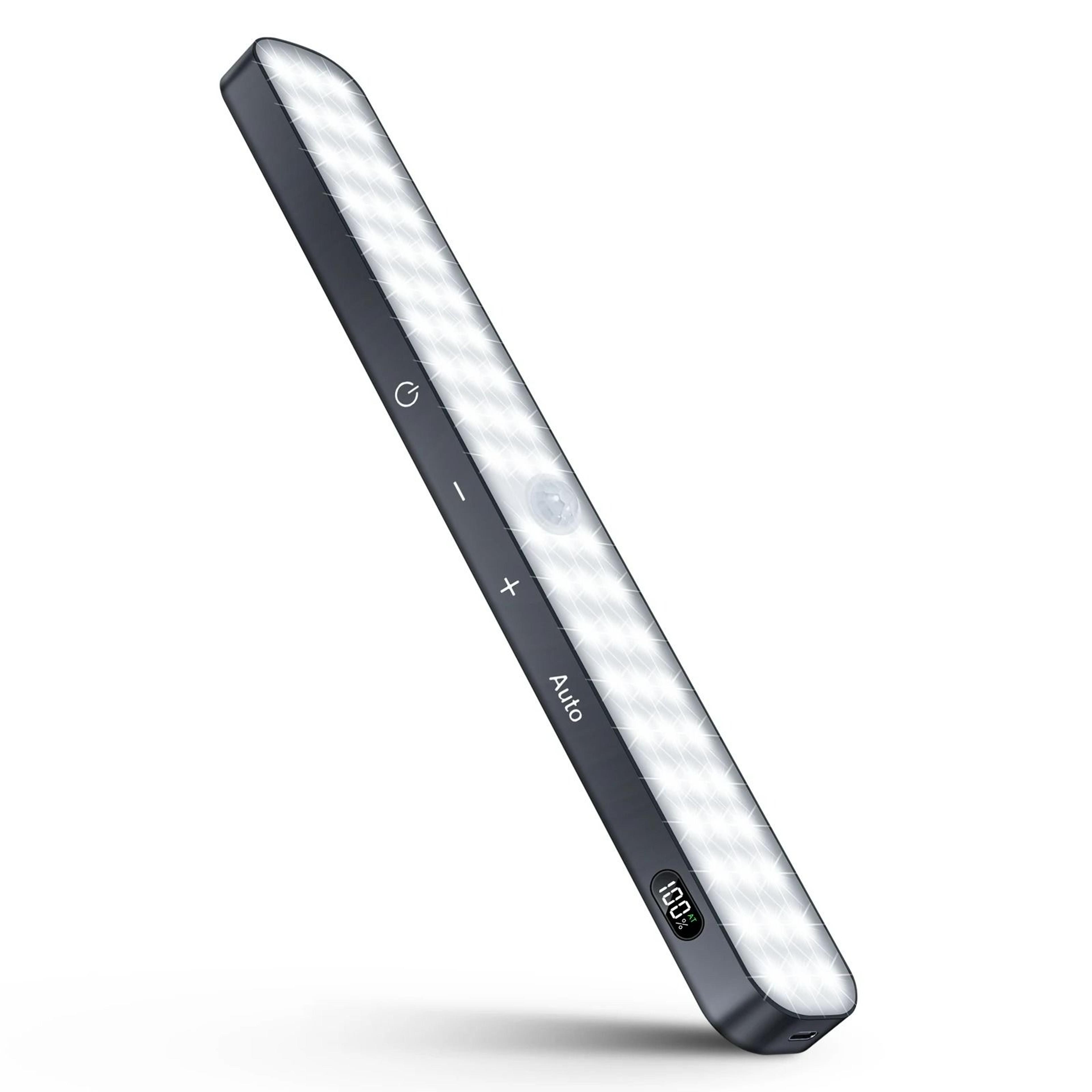 Rechargeable Motion Sensor LED Cabinet Light With LED Battery Display 6
