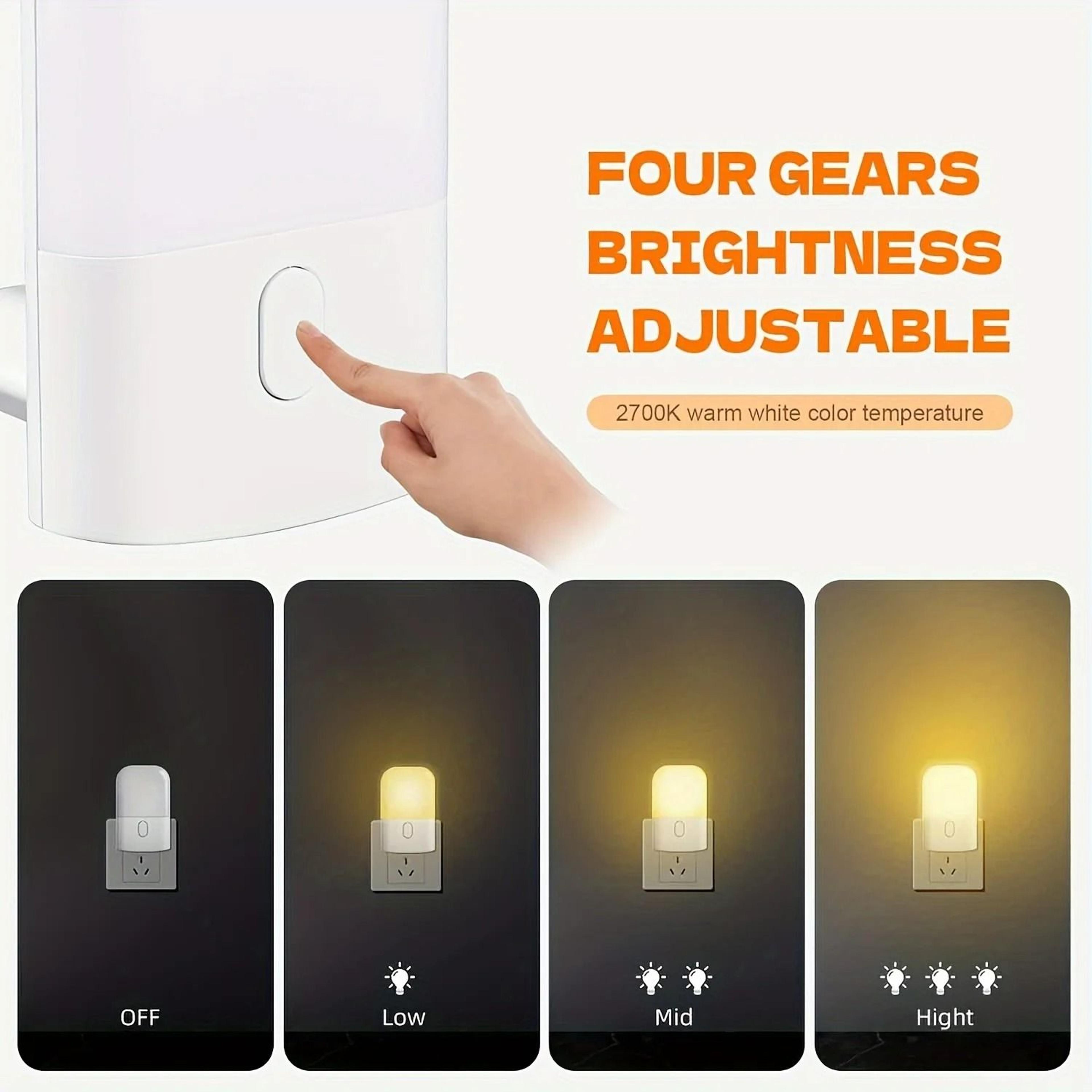 Smart Mini LED PlugIn Wall Sconce Night Light 6