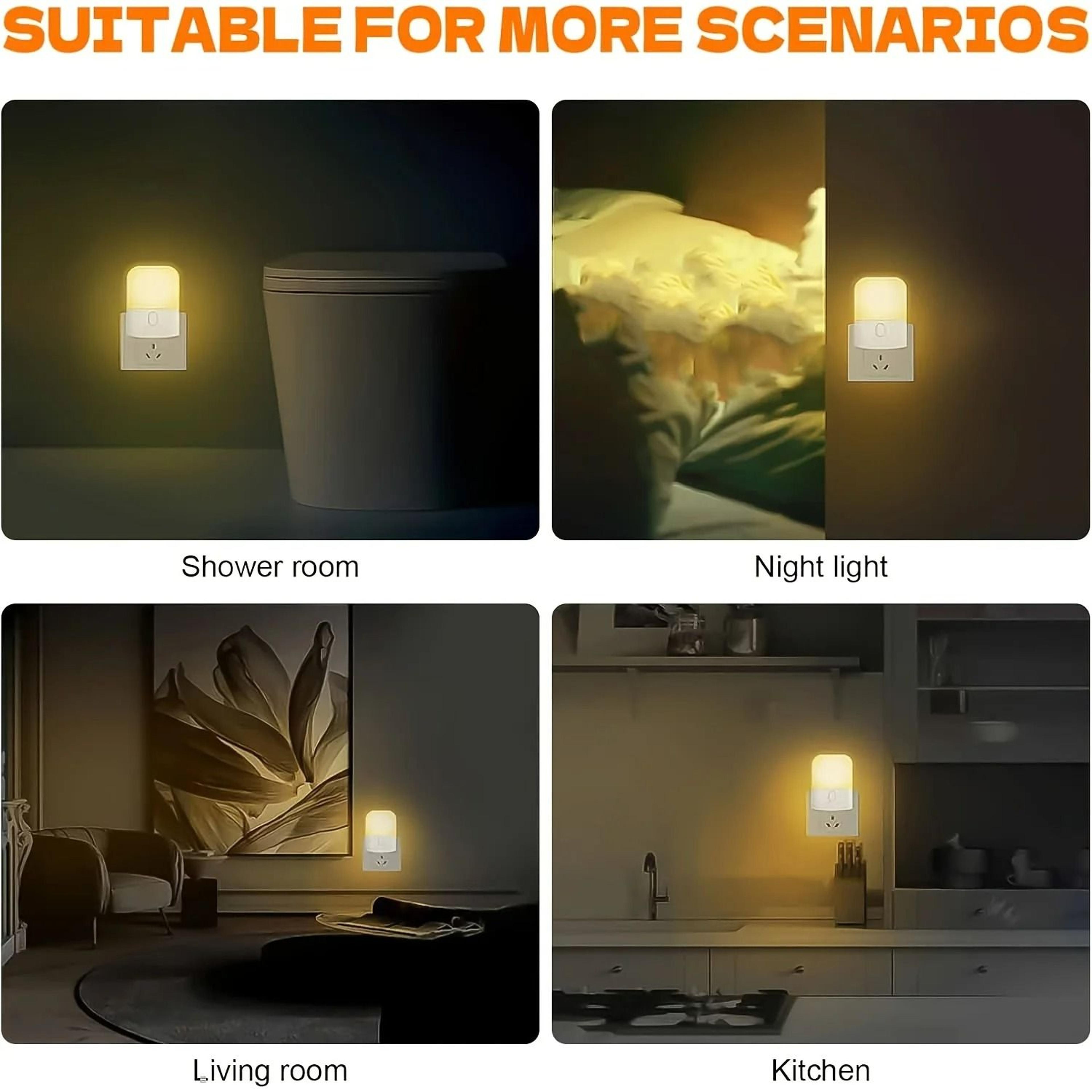 Smart Mini LED PlugIn Wall Sconce Night Light 5