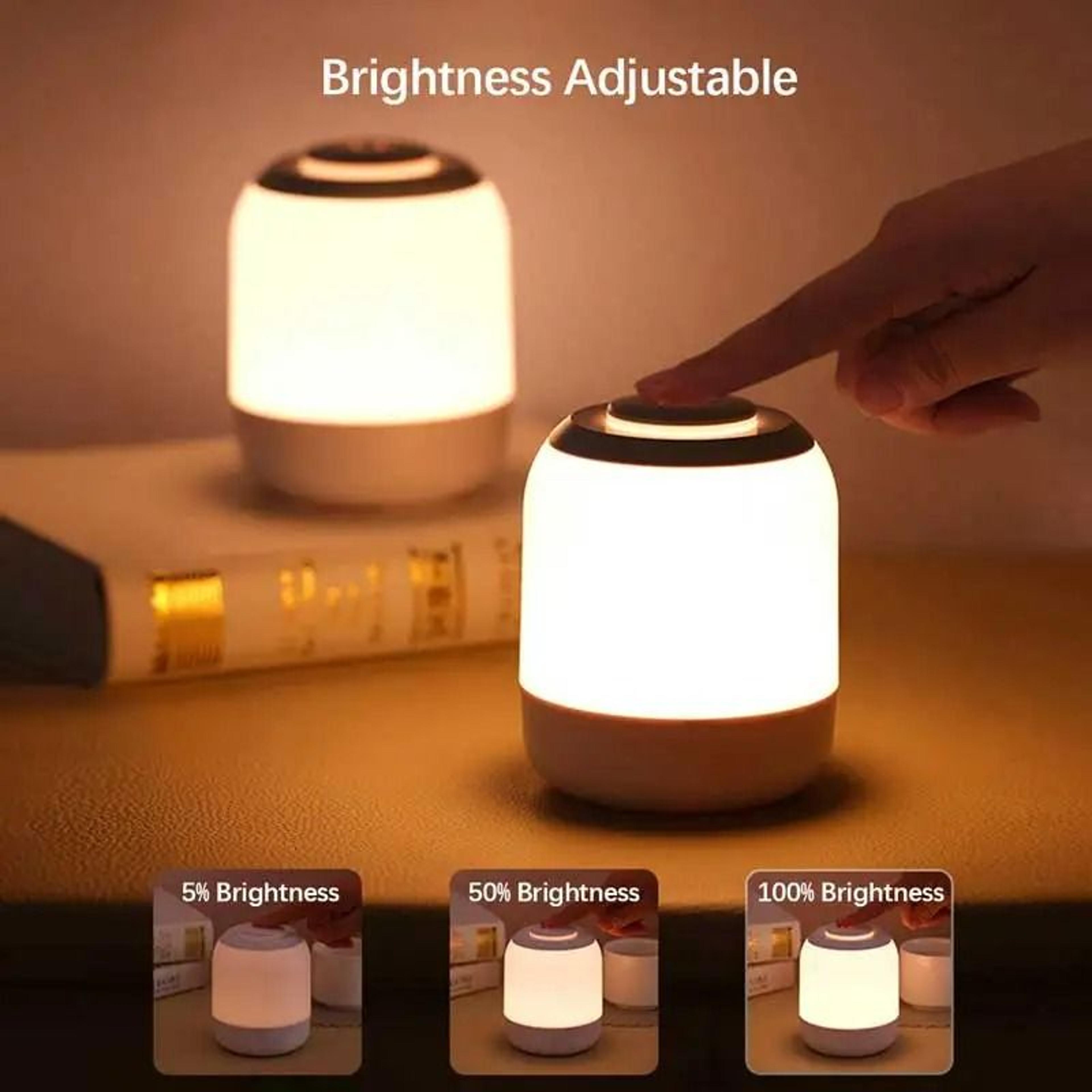 Rechargeable Portable LED Table Lamp  Bedside Night Light 5