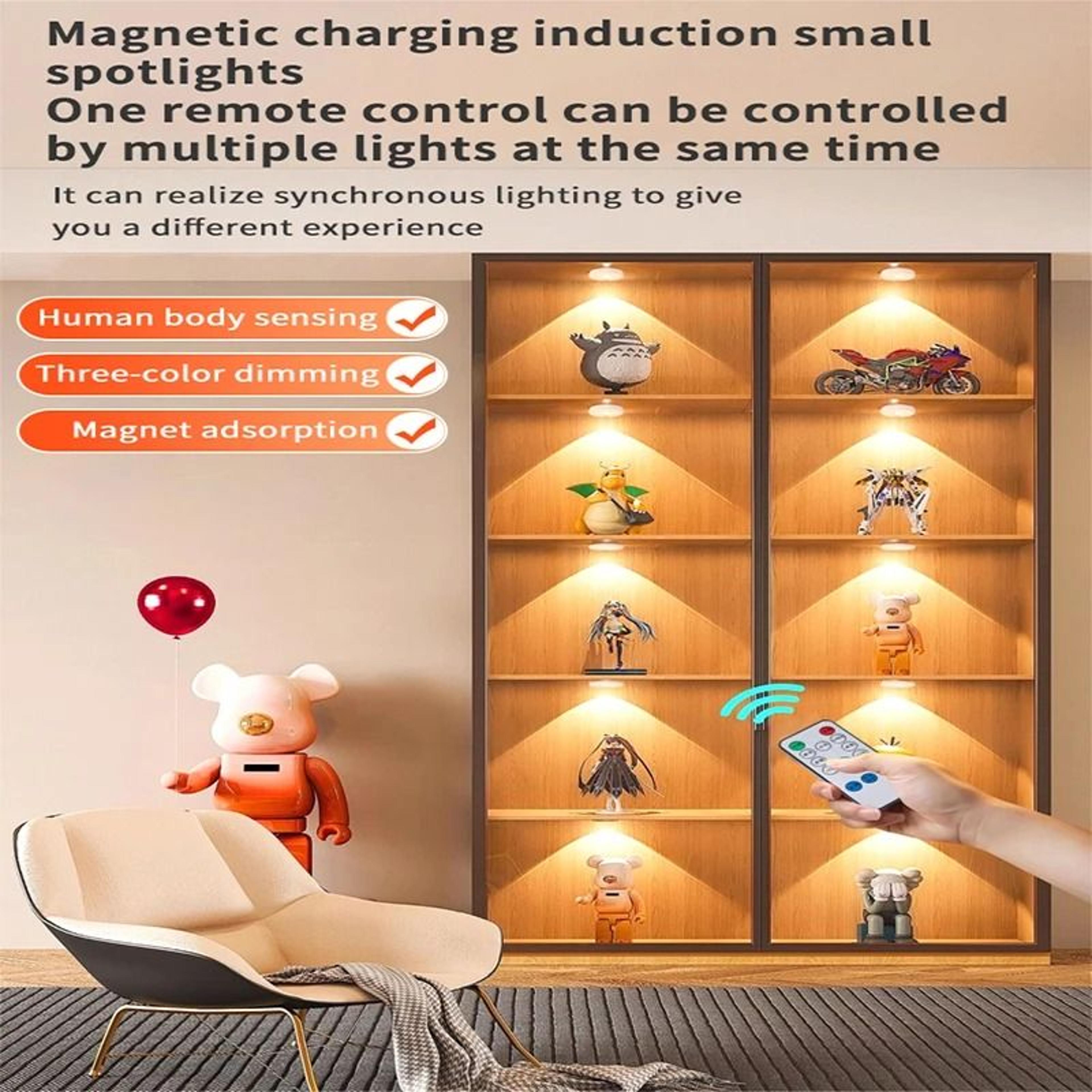 6Piece 3in1 Motion Sensor LED Spotlight Pack 1