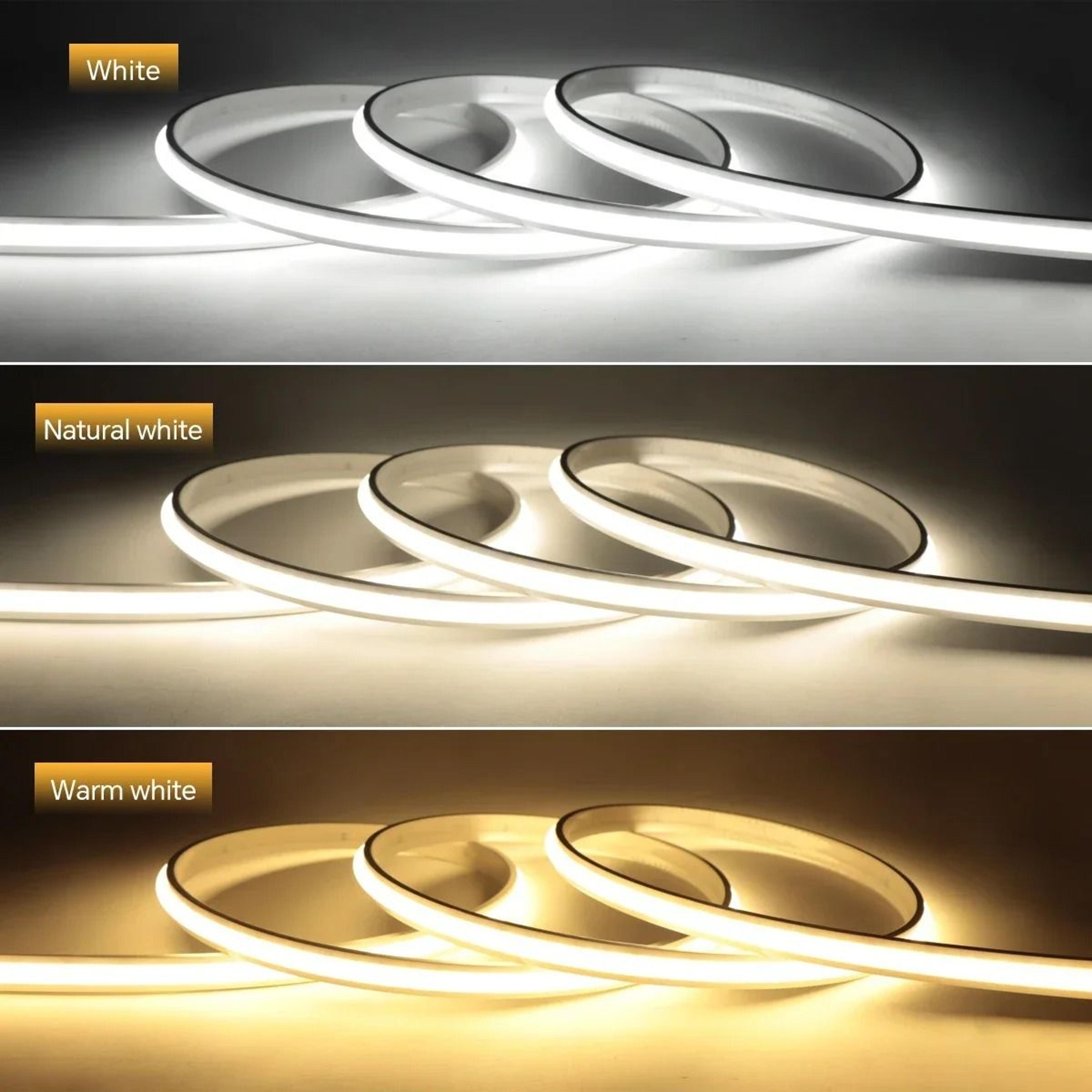 DC24V Solid COB Silicone Neon LED Strip Light Kit 4
