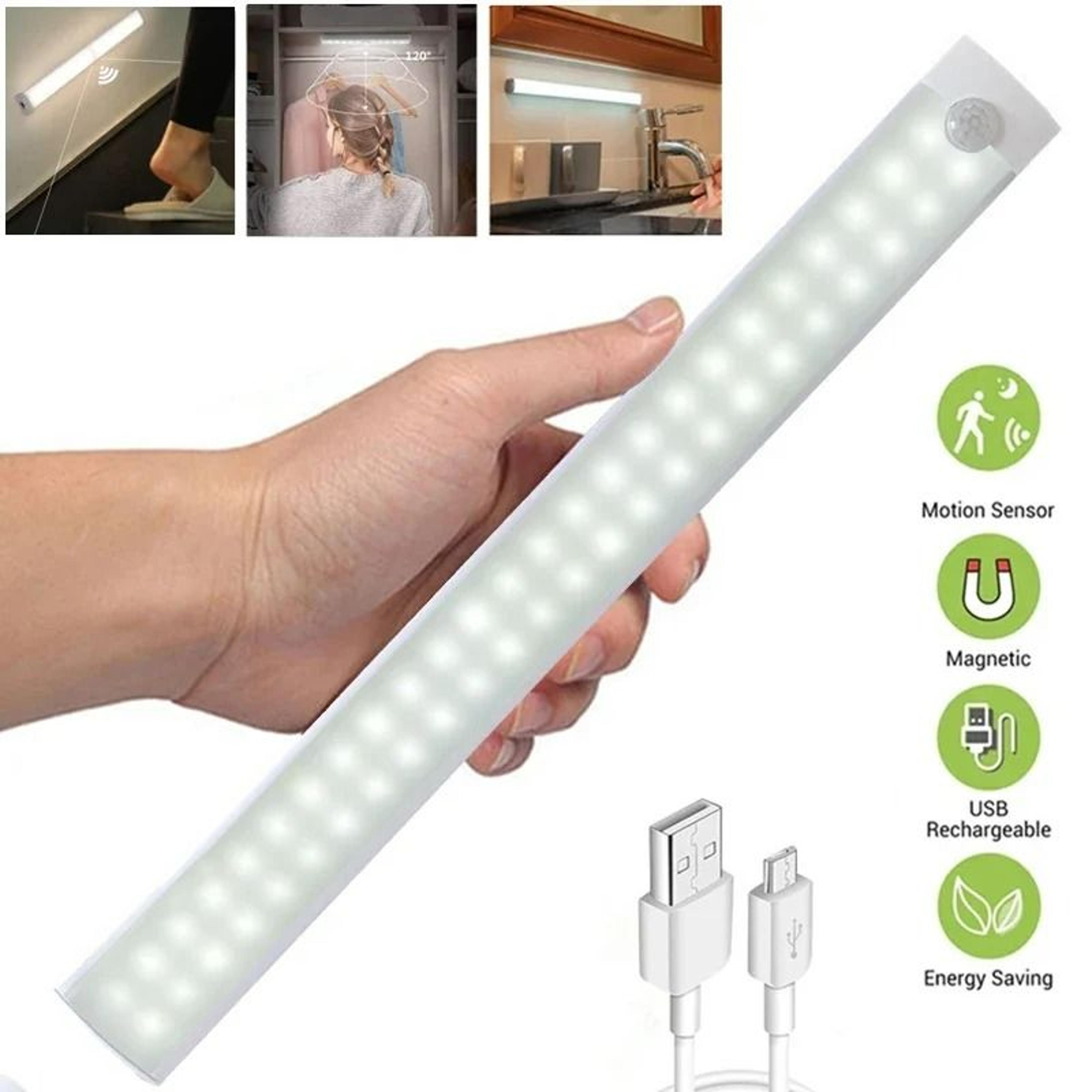 elite wireless usb rechargeable motion sensor led cabinet light bar