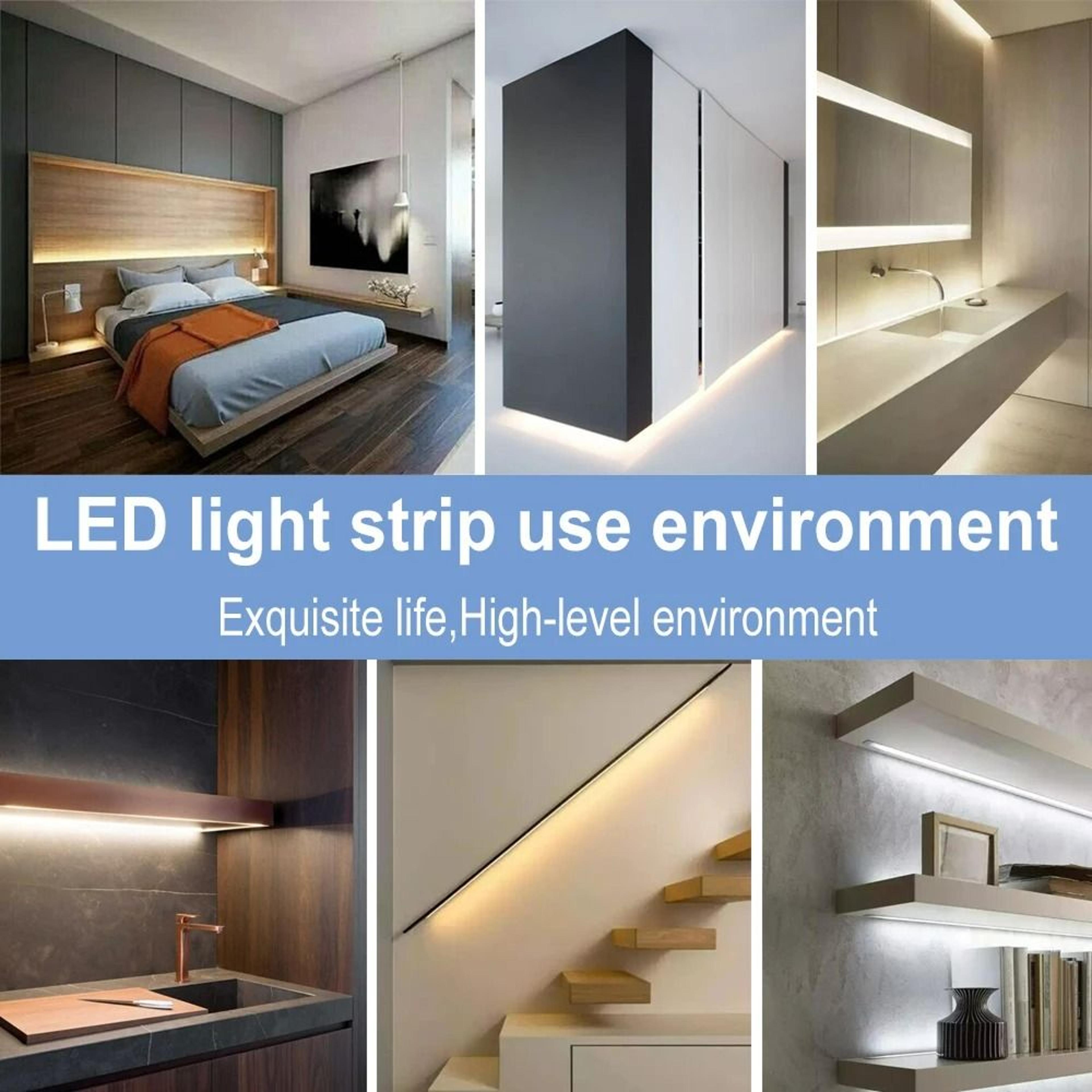 Motion Sensor Flexible LED Strip Light Bar 5