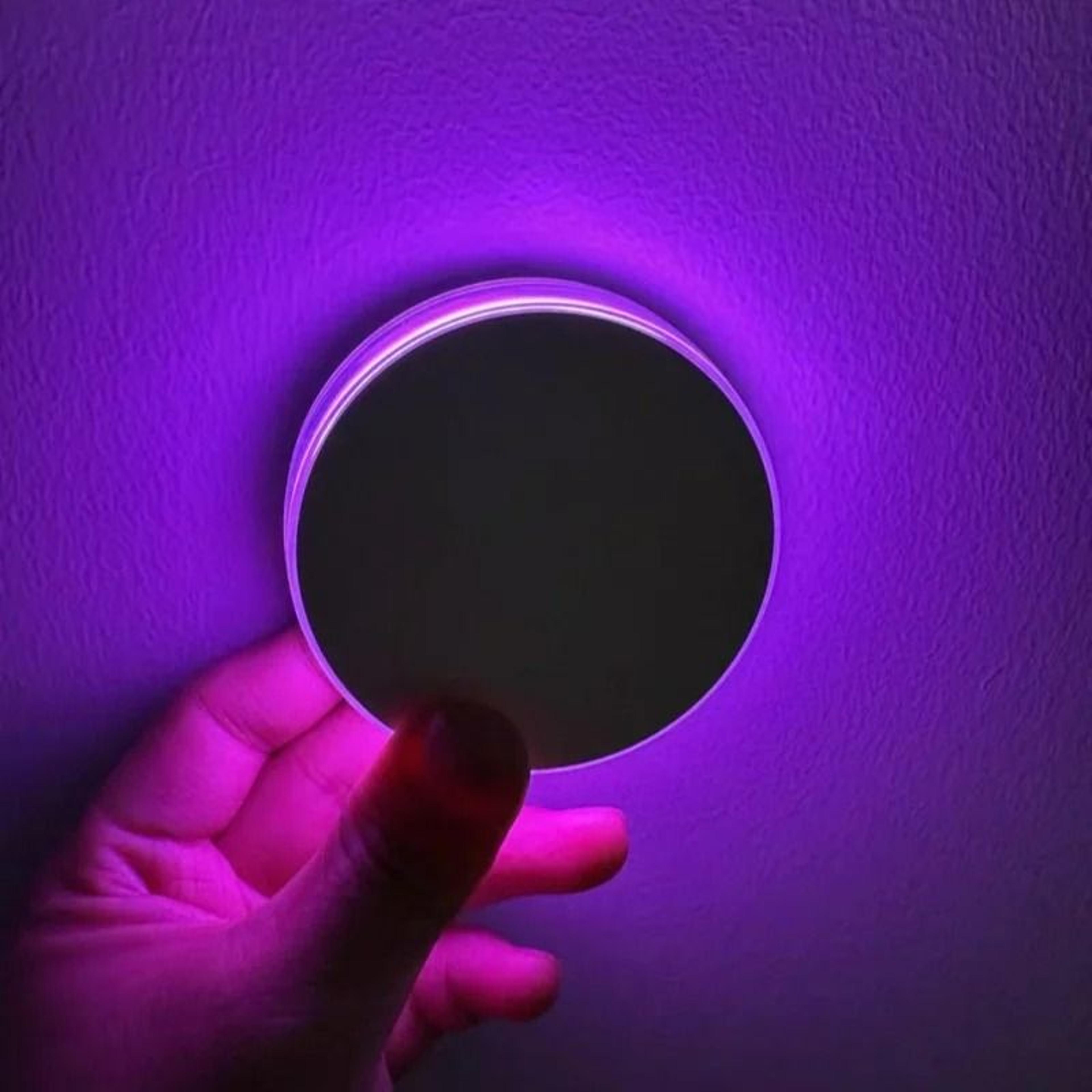 magnetic motion sensing color night light with dual modes