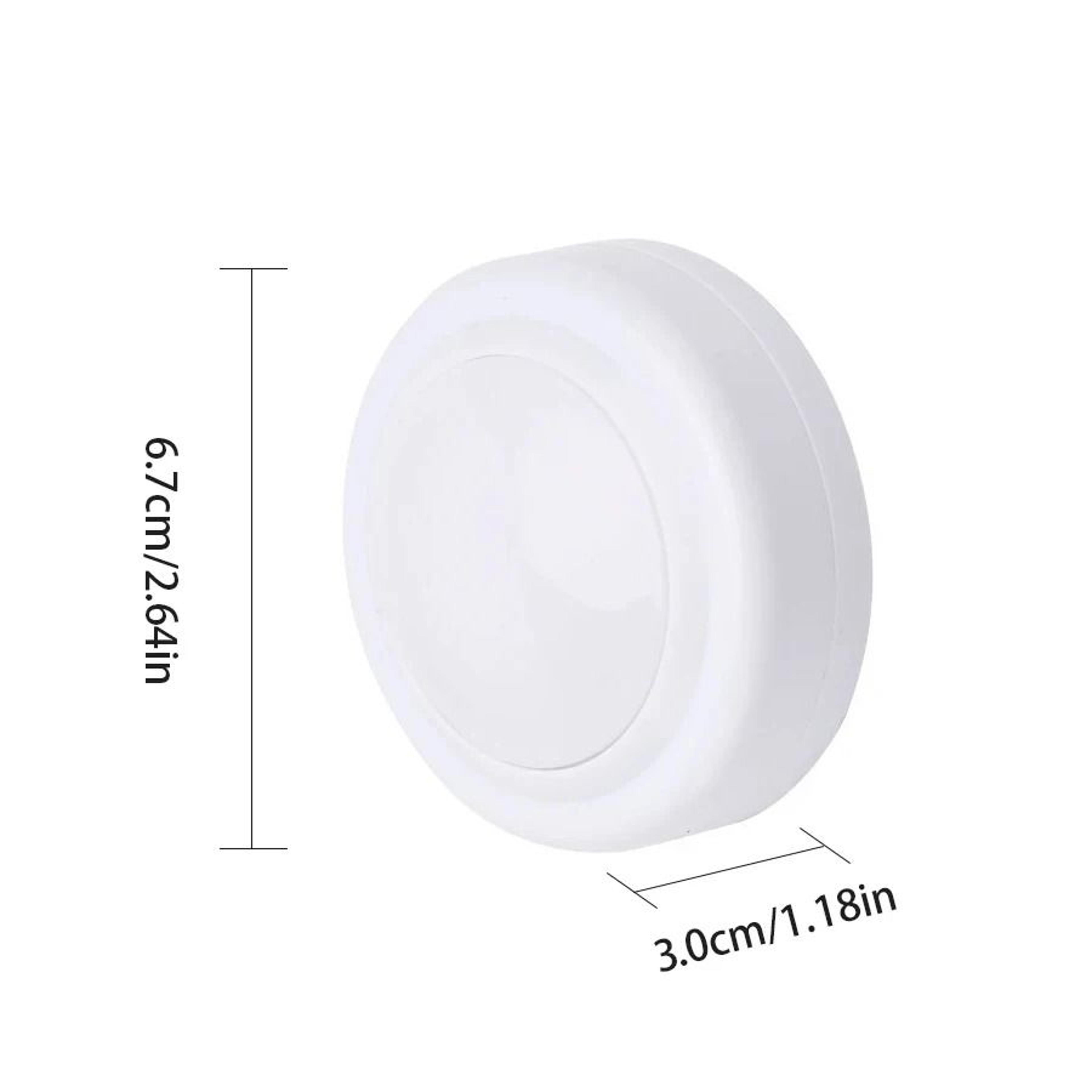 Wireless 3Color LED Puck Lights With Remote Control 6 Pack 1