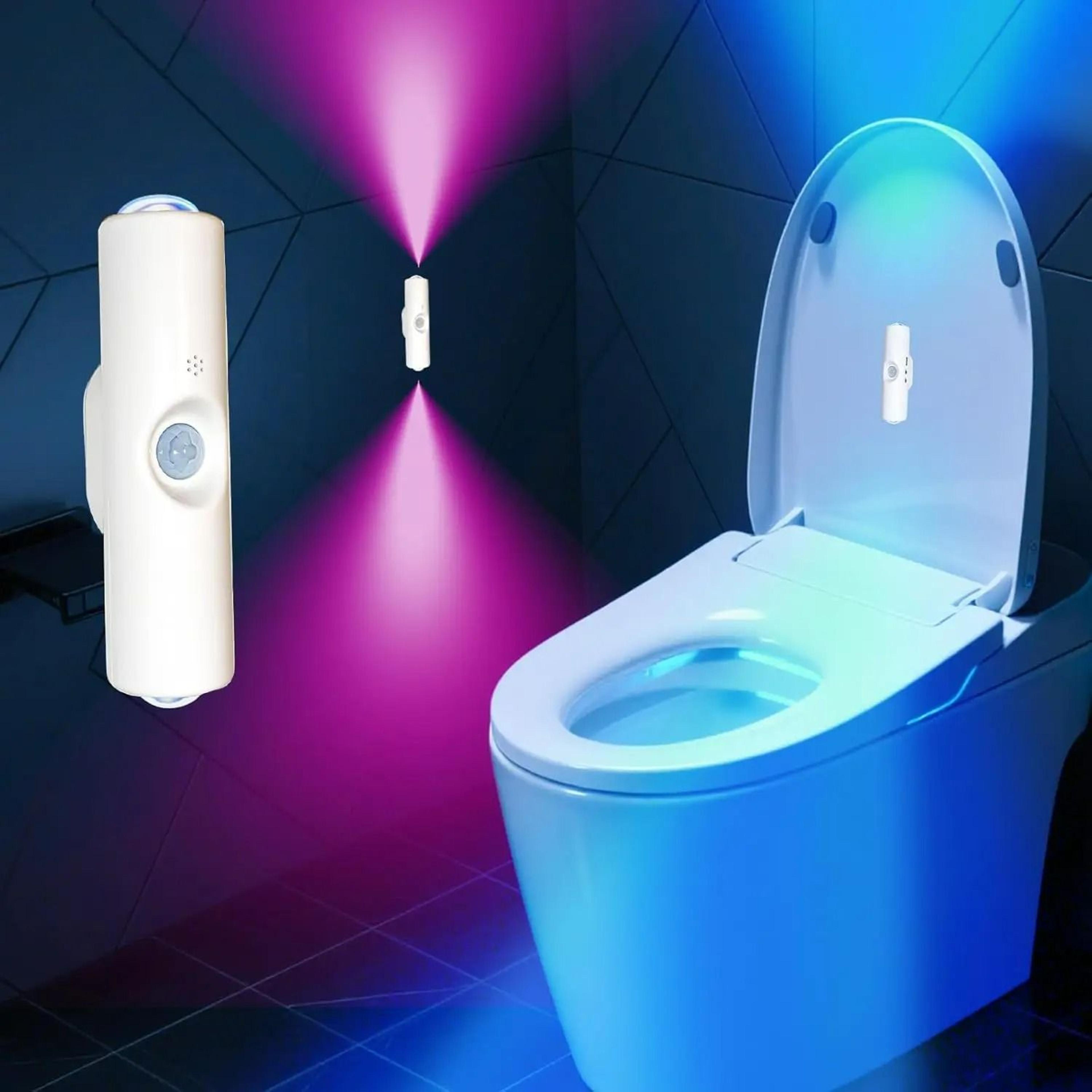 7-color motion sensor double-headed magnetic wall light