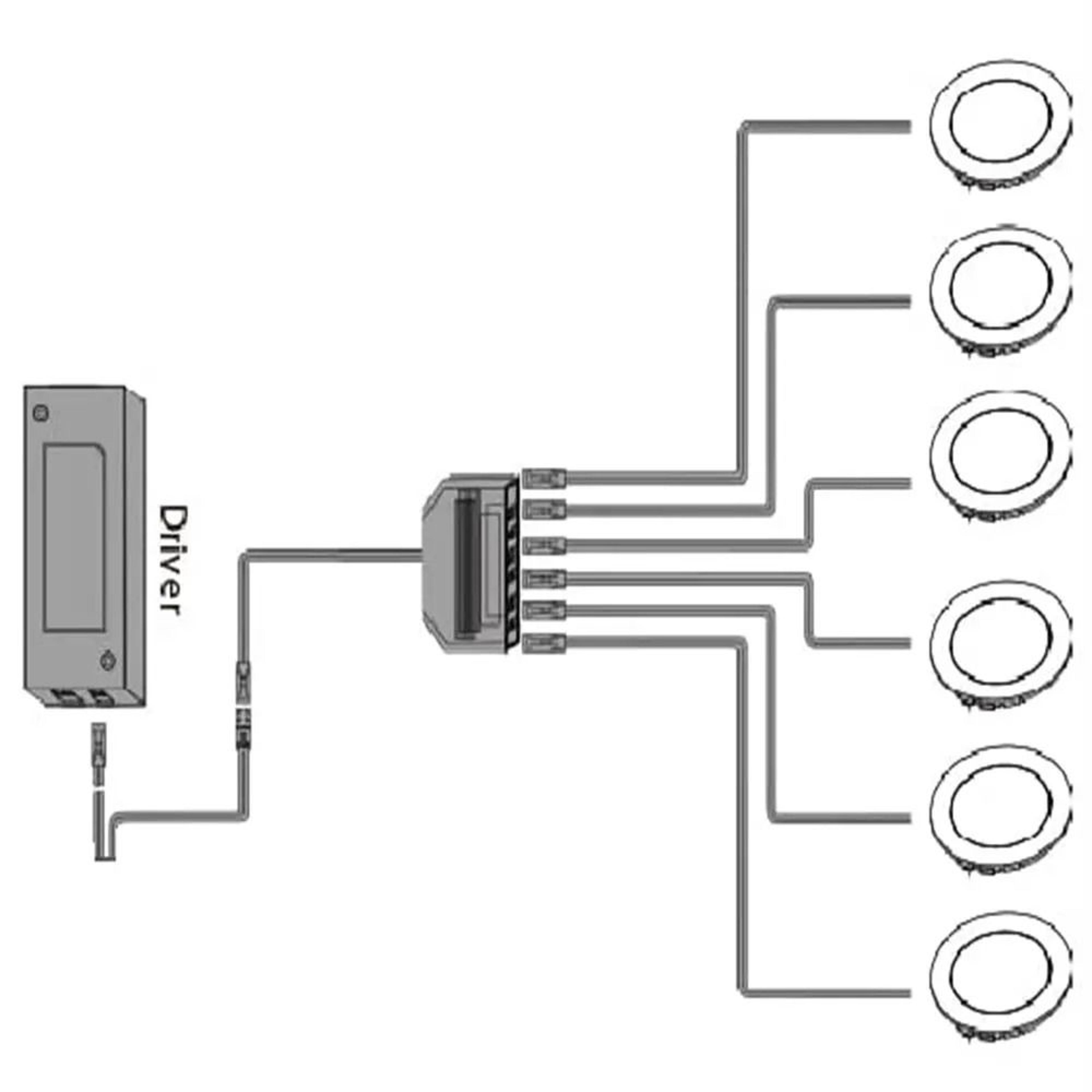 12W SurfaceMount DirectAC LED Undercabinet Puck Light Kit 3
