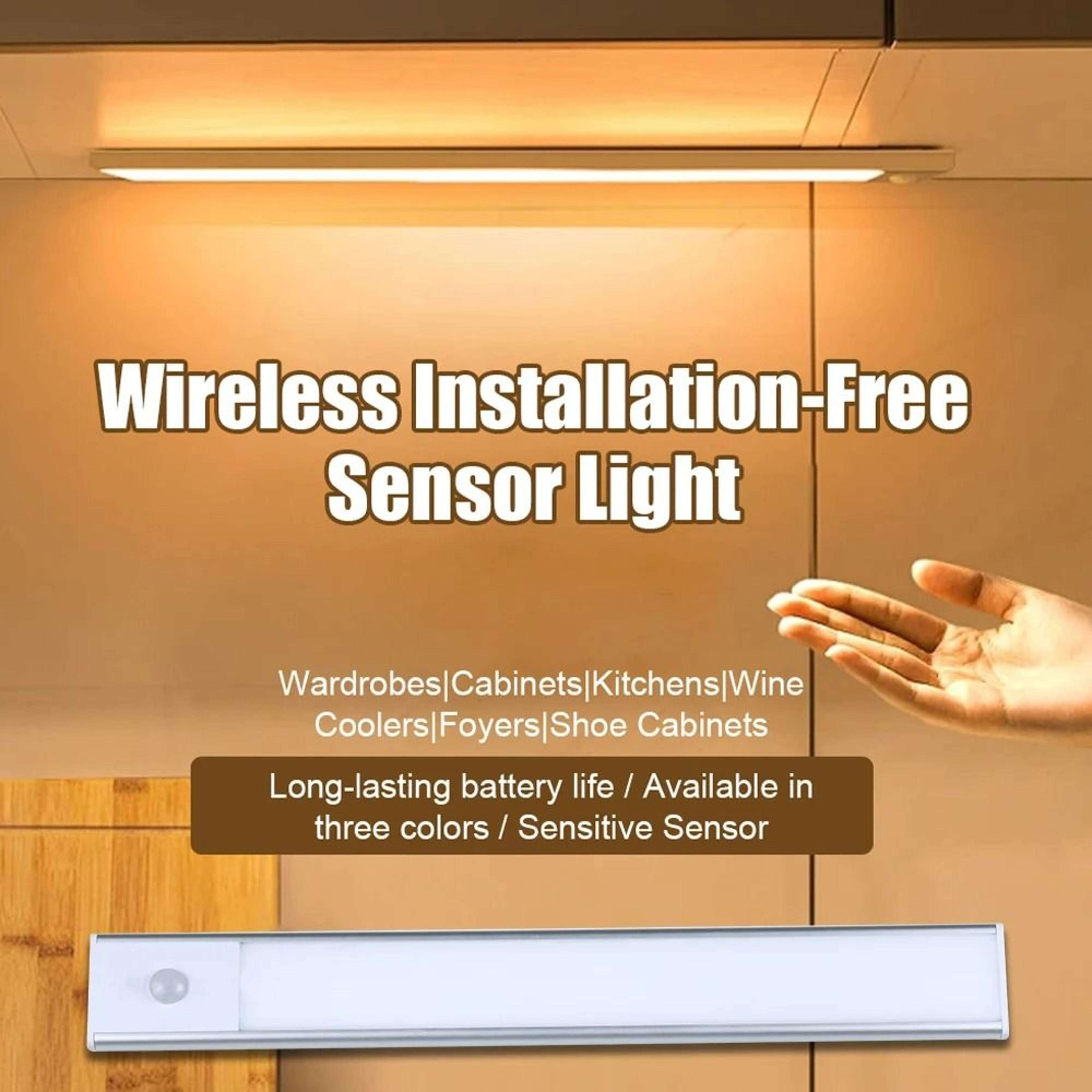 Rechargeable UltraThin Motion Sensor LED Light Bar 4