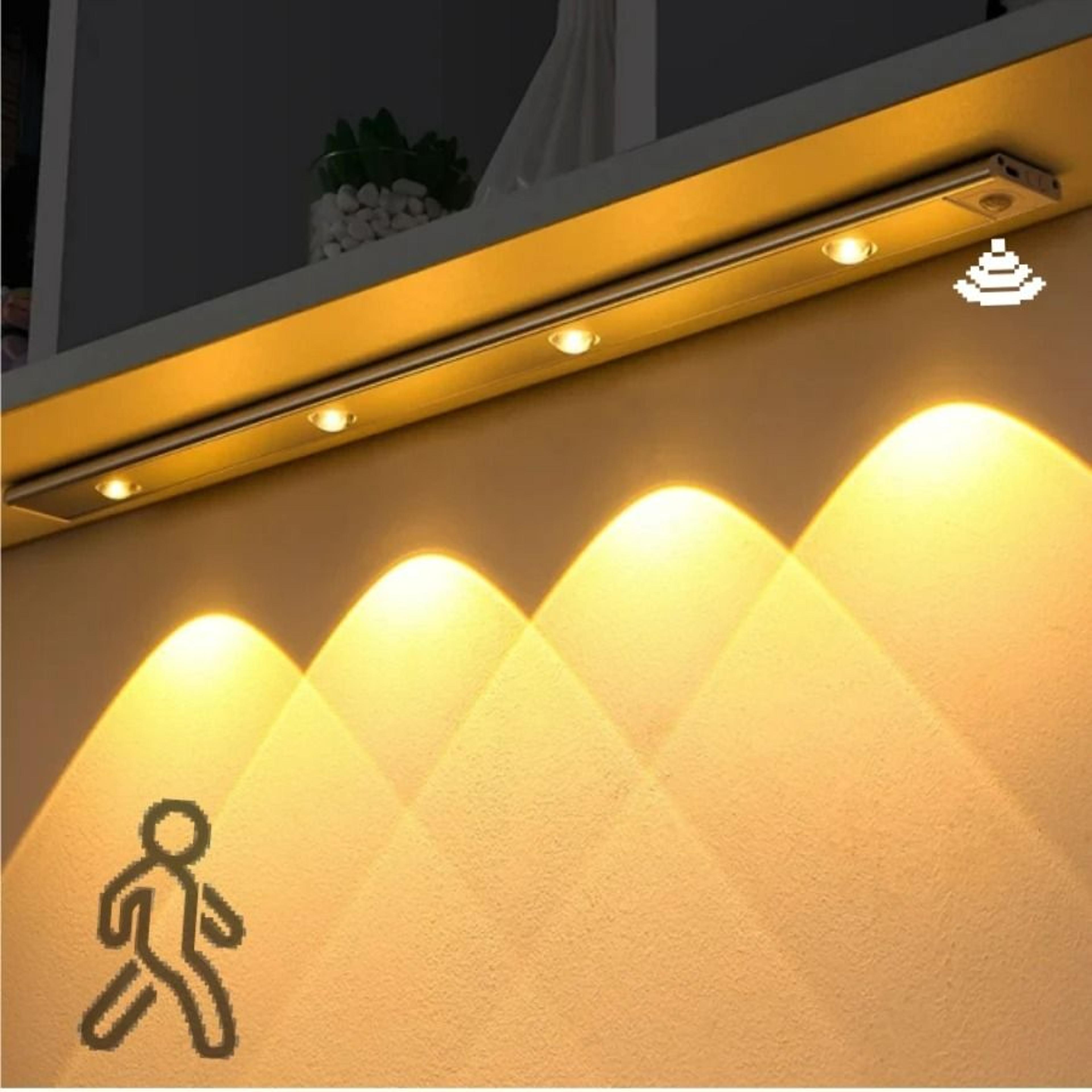 rechargeable ultra-thin motion sensor led cabinet light bar