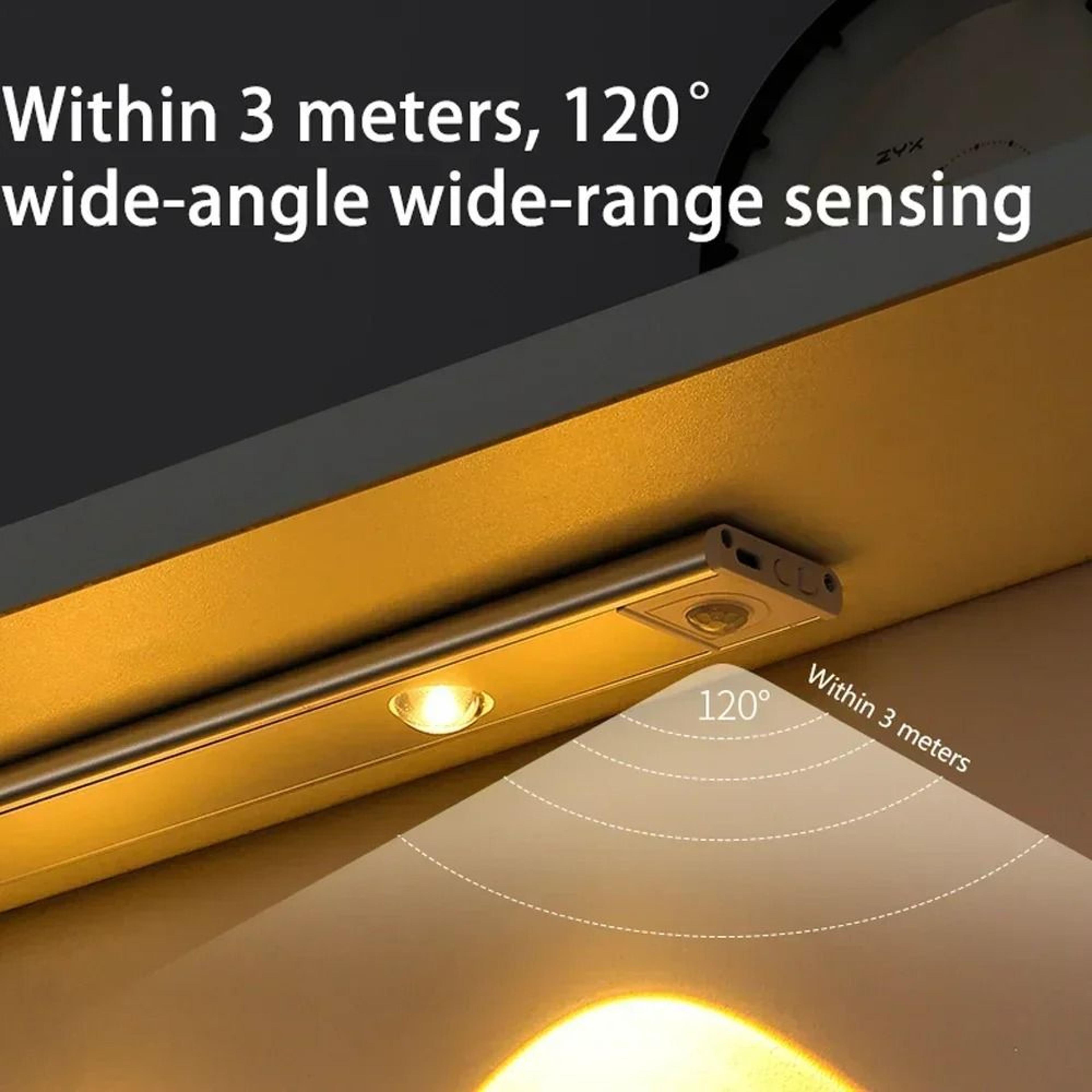 Rechargeable UltraThin Motion Sensor LED Cabinet Light Bar 2