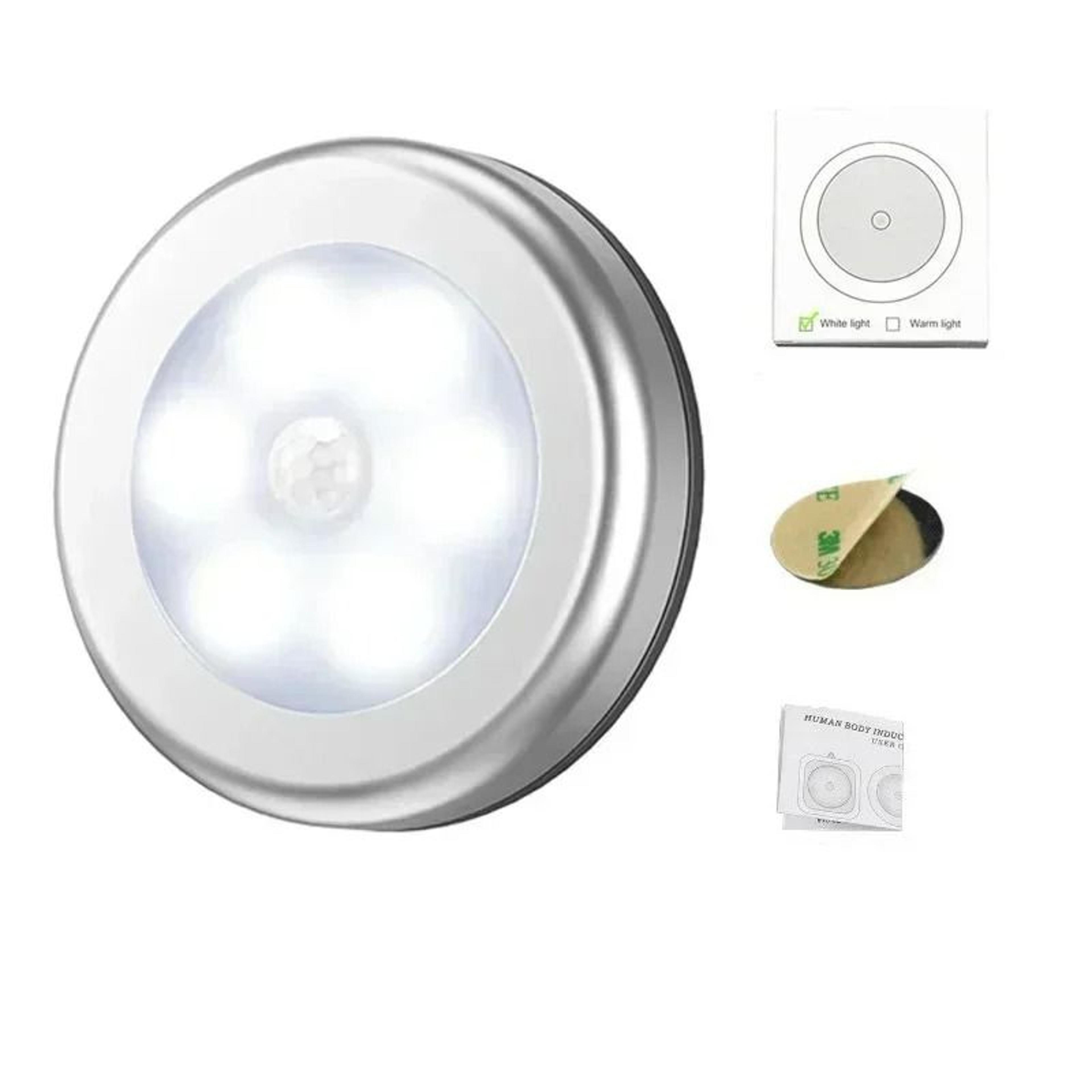 Magnetic Motion Sensor LED Night Light Battery Operated Bedroom Cabinet Lamp 8
