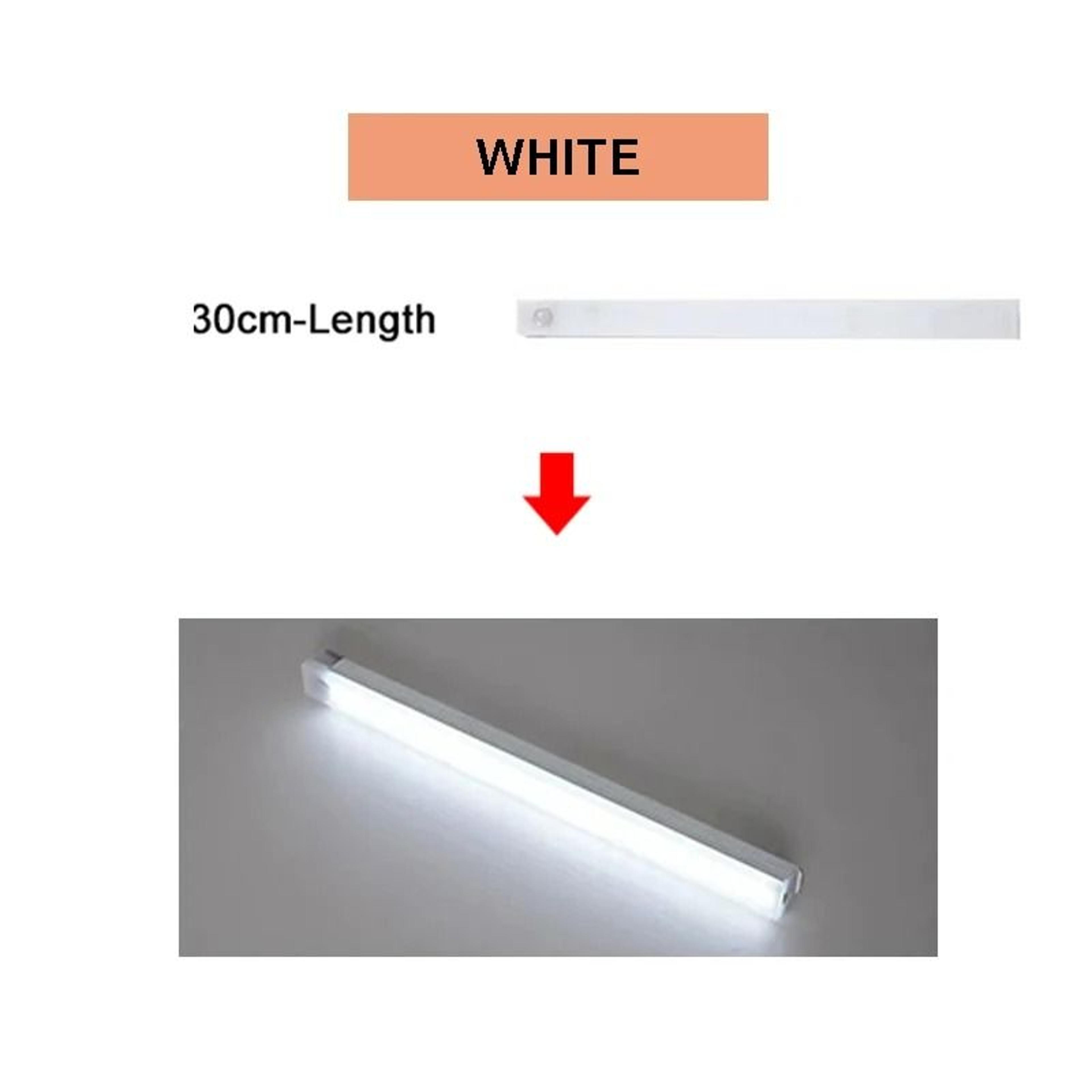 Rechargeable LED Motion Sensor Under Cabinet Light Magnetic Wall Bar Lamp 10